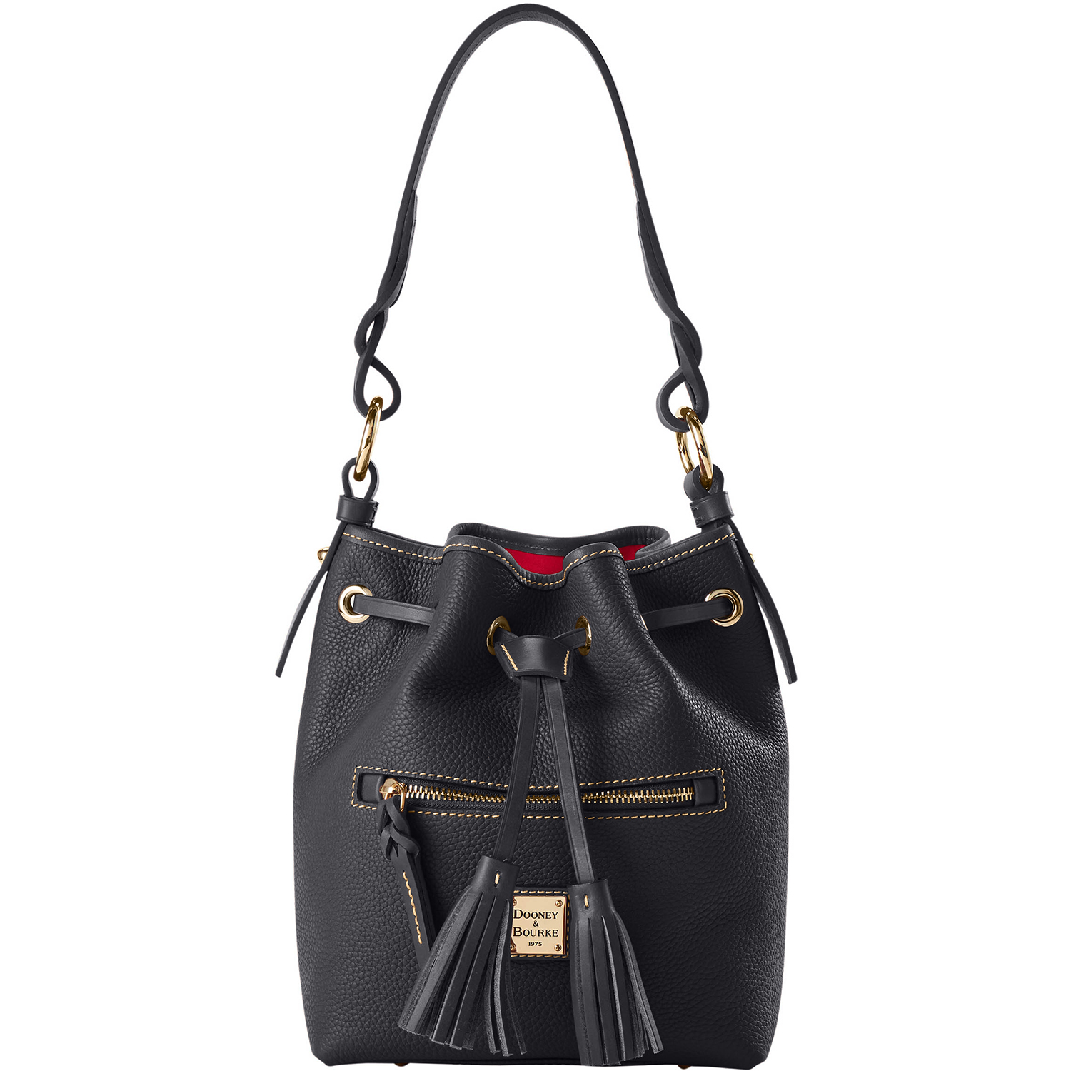 Dooney & Bourke Pebble Grain Miley Drawstring