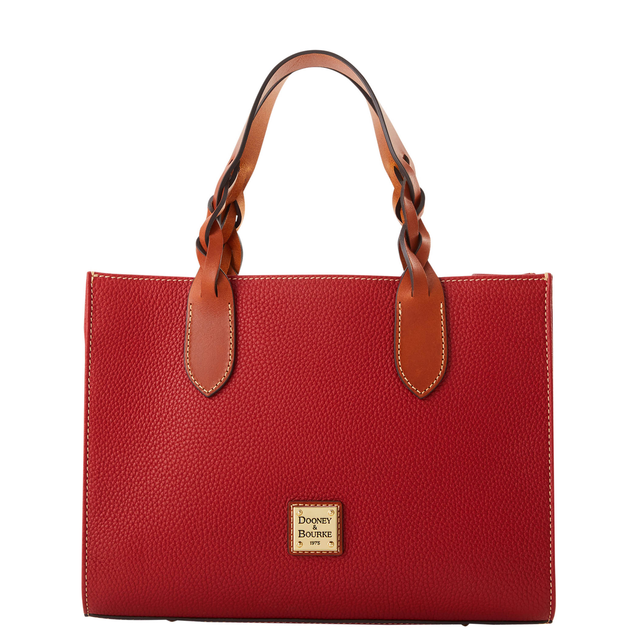 Borsa A Mano Dooney & Bourke Pebble Grain, Bombata, 24x14x22 Cm, Con Tracolla