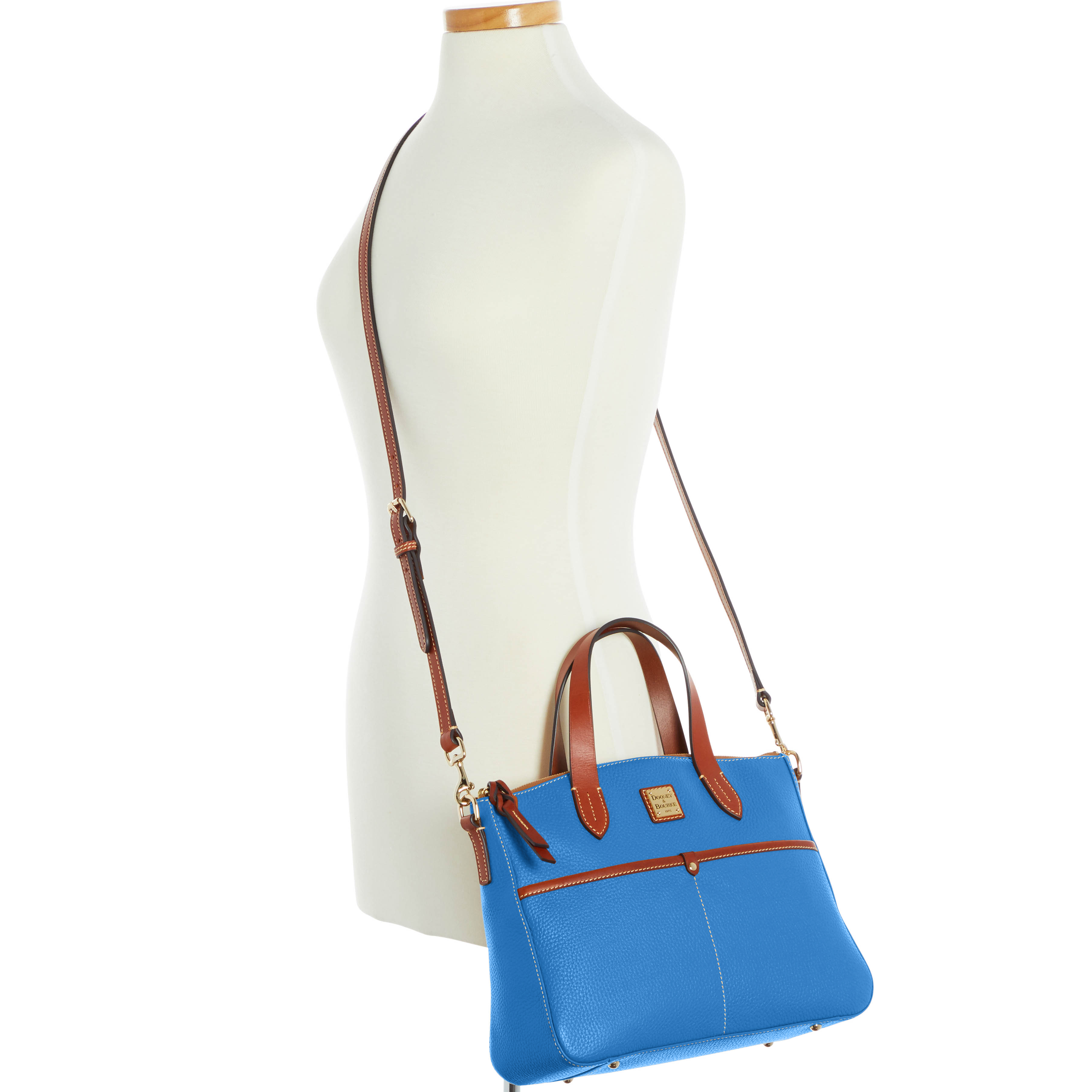 Dooney & Bourke Pebble Grain Small Daniela | Coral - Picture 21 of 25