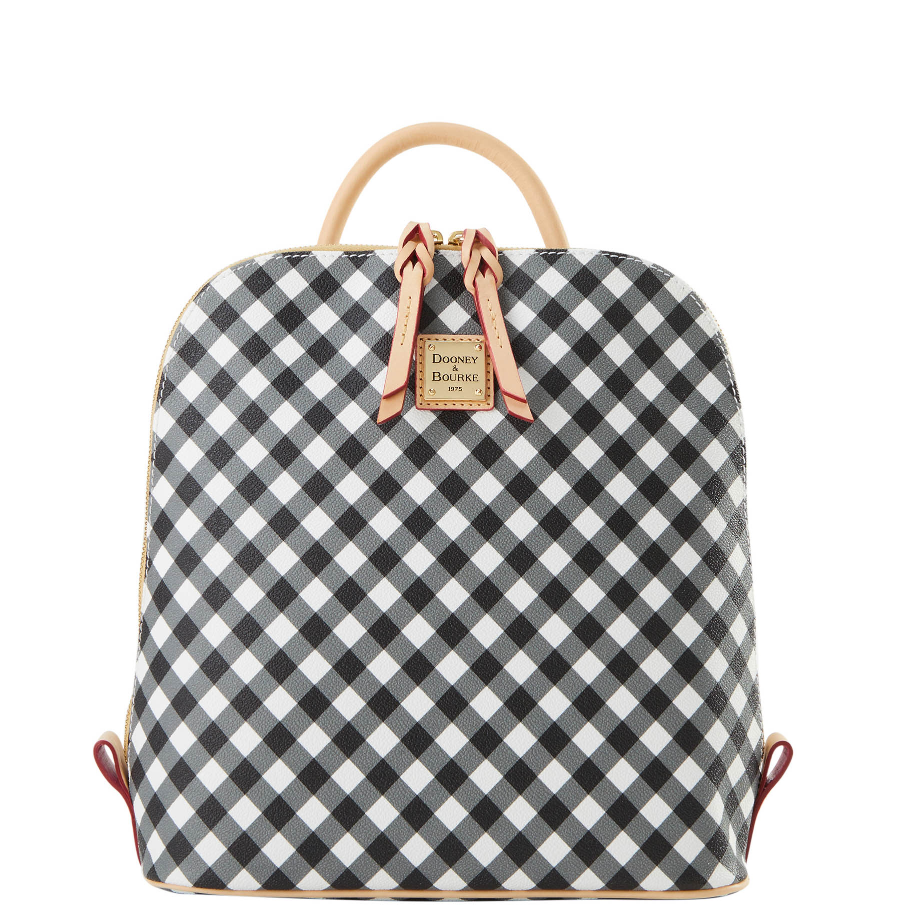 Dooney & Bourke Gingham II Zip Pod Backpack | eBay