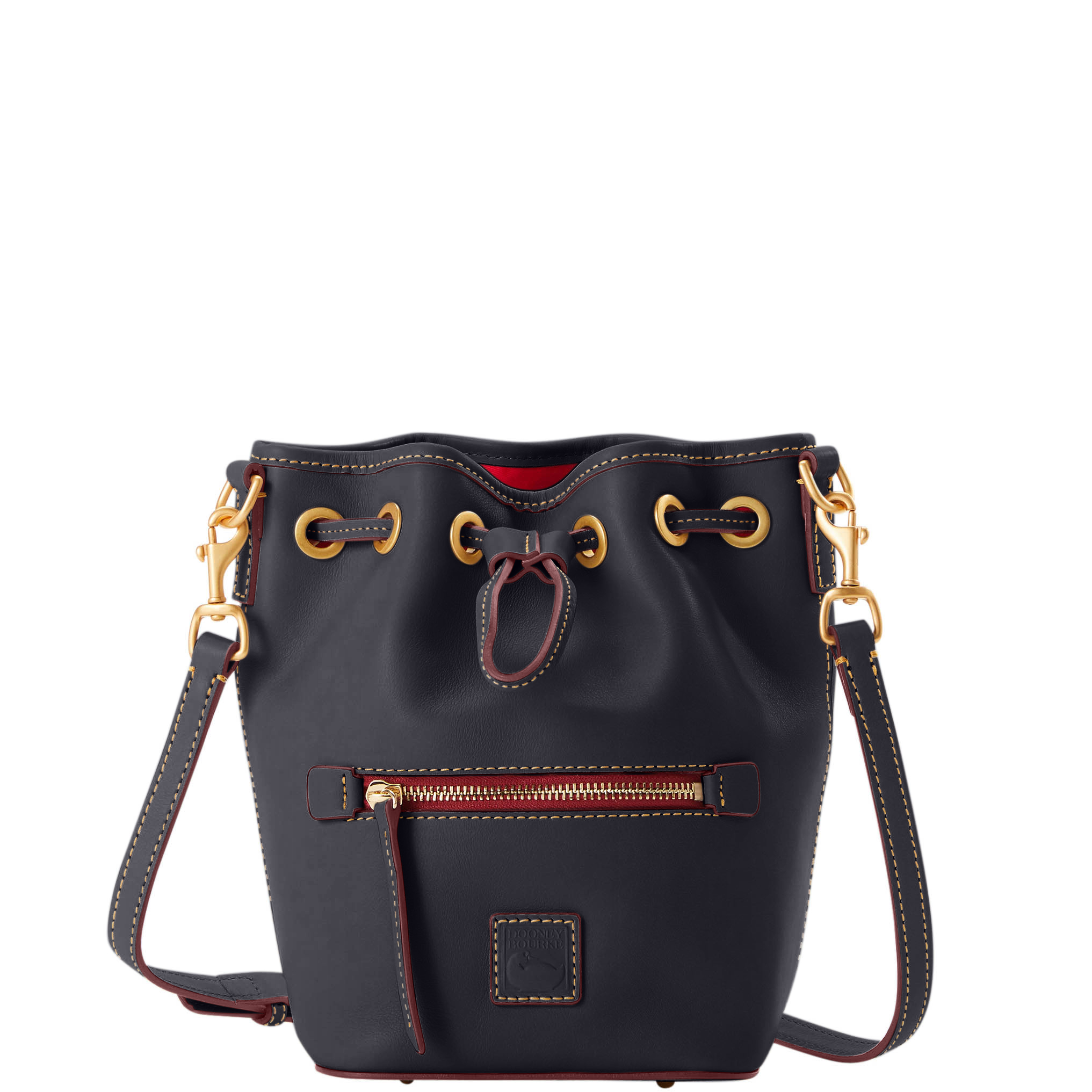 Dooney & Bourke Florentine Small Drawstring Crossbody | Black