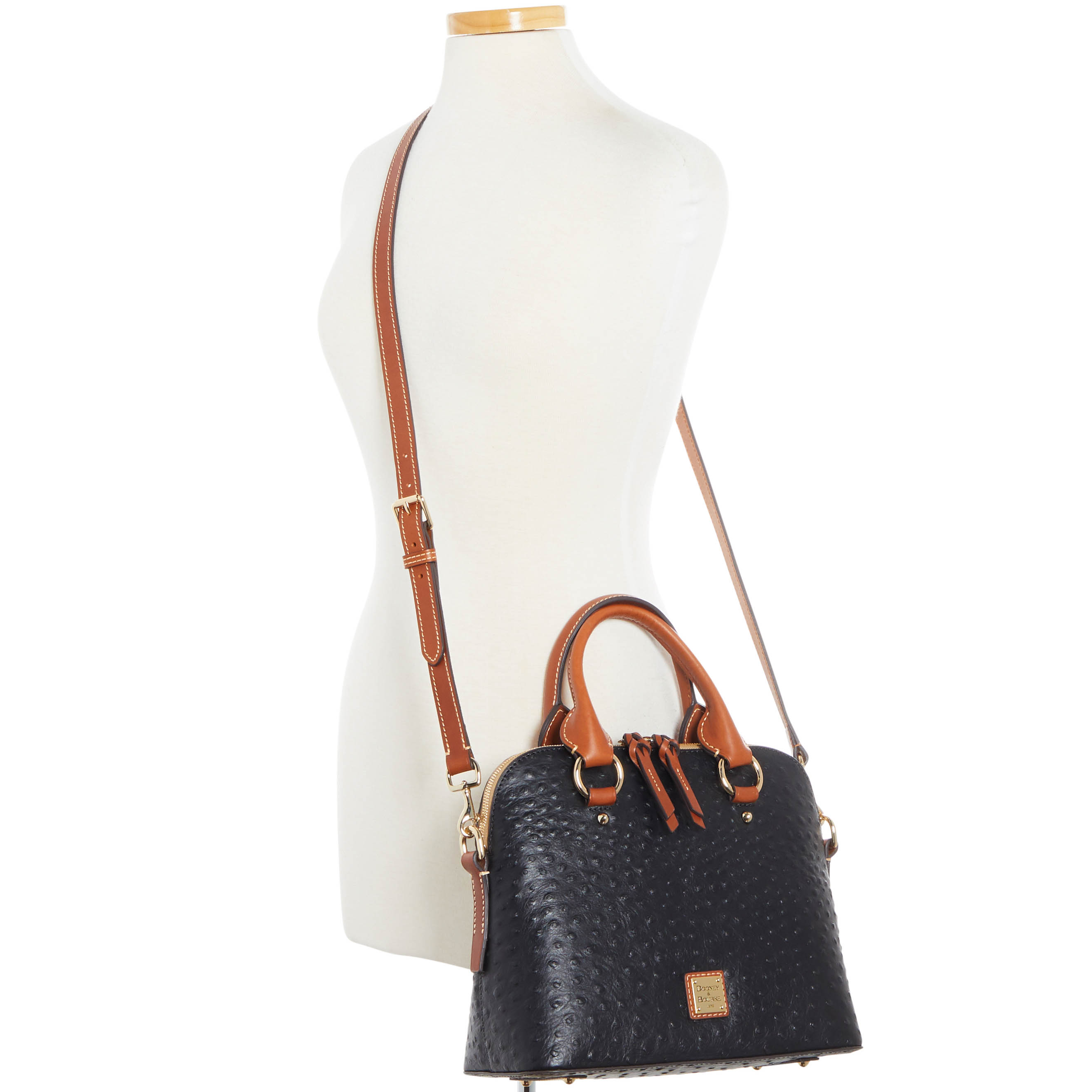 Dooney & Bourke Ostrich Cameron Umhängetasche - Bild 10 von 21