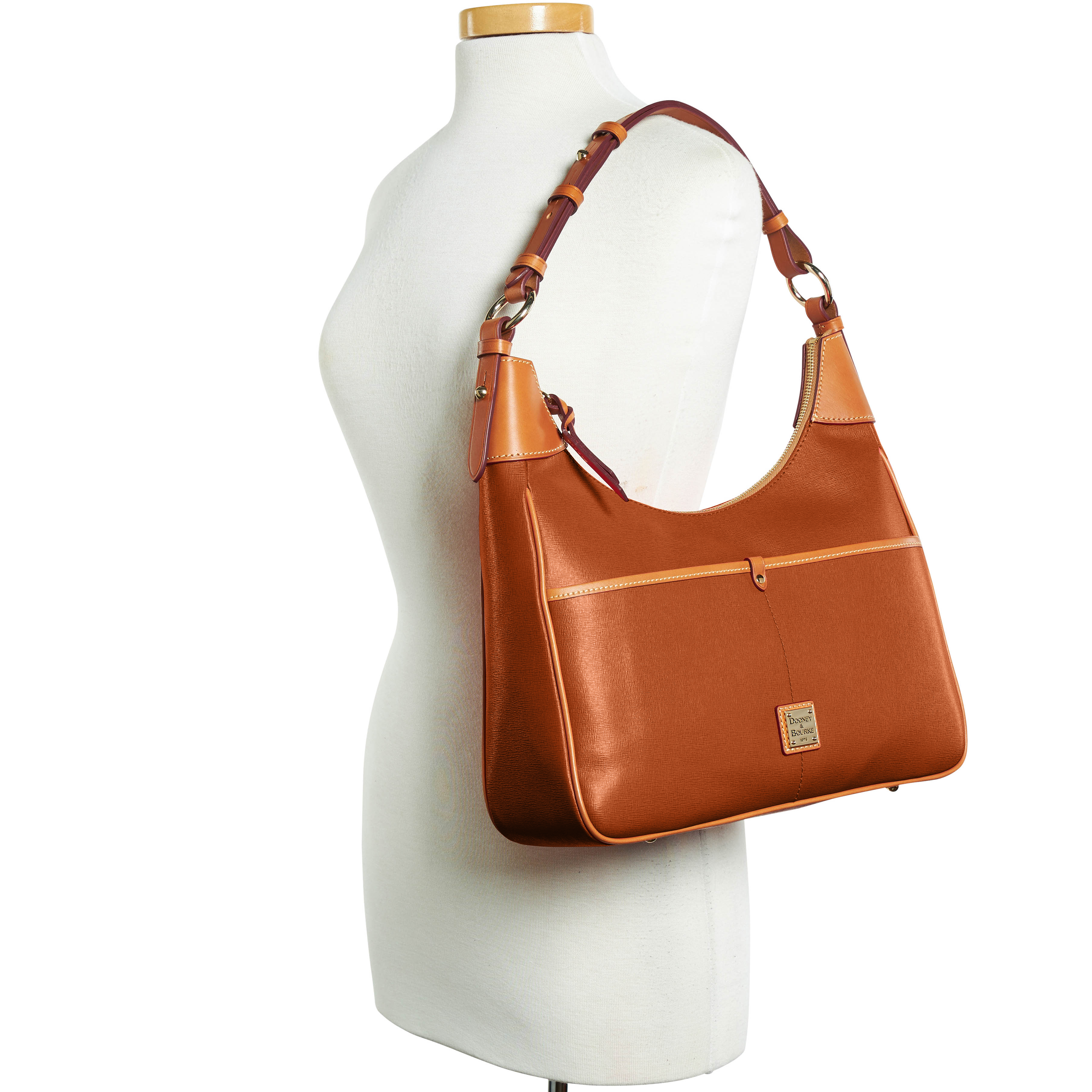 Dooney & Bourke Saffiano Rebecca Hobo - Imagen 20 de 26