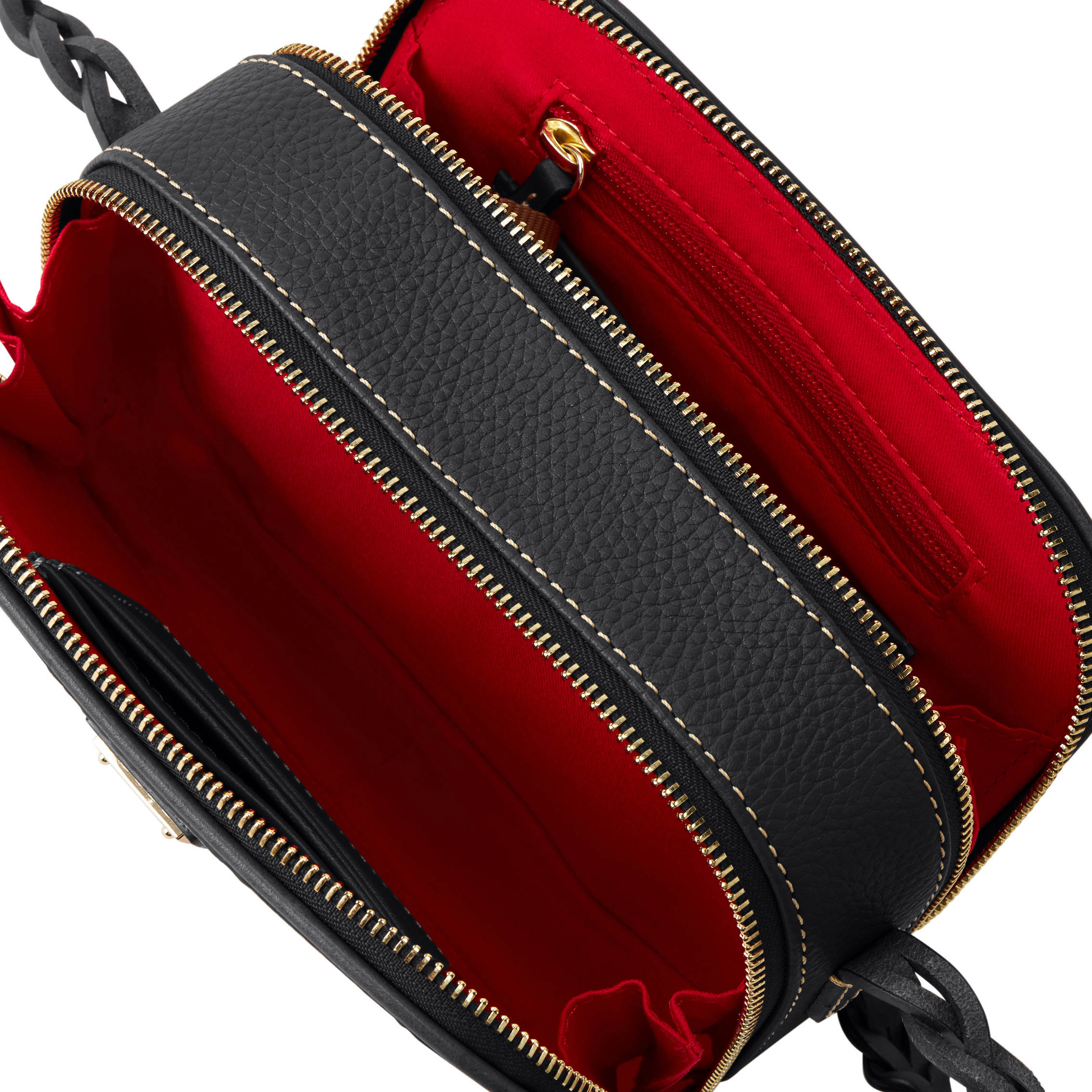 Dooney & Bourke Pebble Grain Deni Crossbody | Black Black