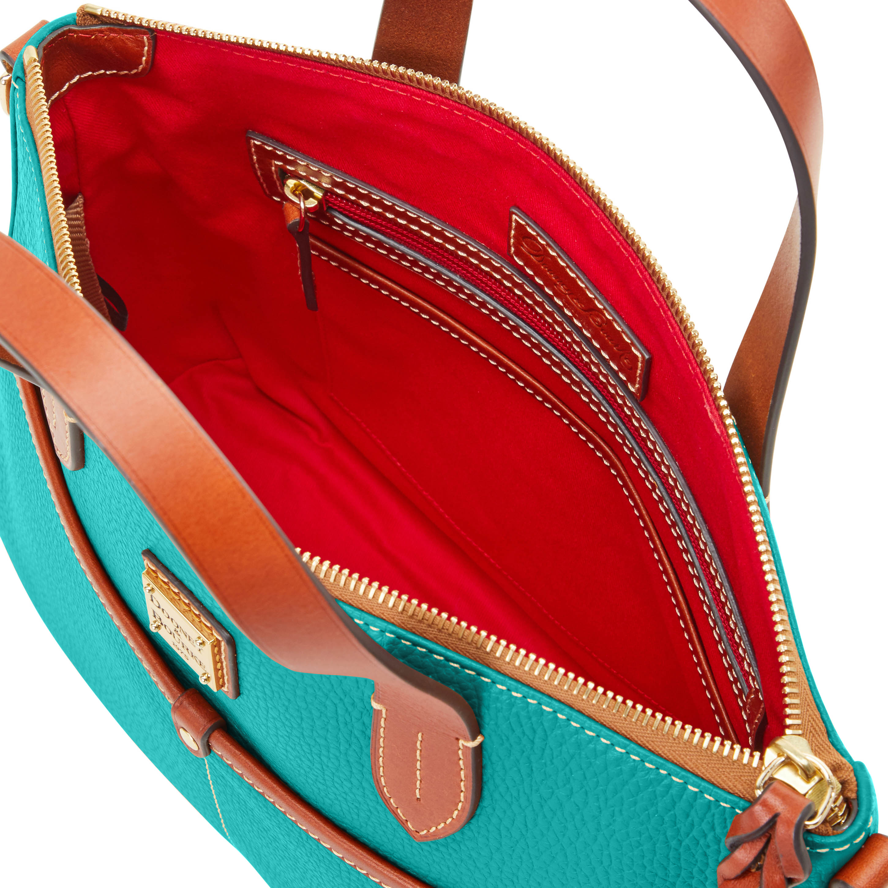 Dooney & Bourke Pebble Grain Small Daniela | Coral - Picture 12 of 25