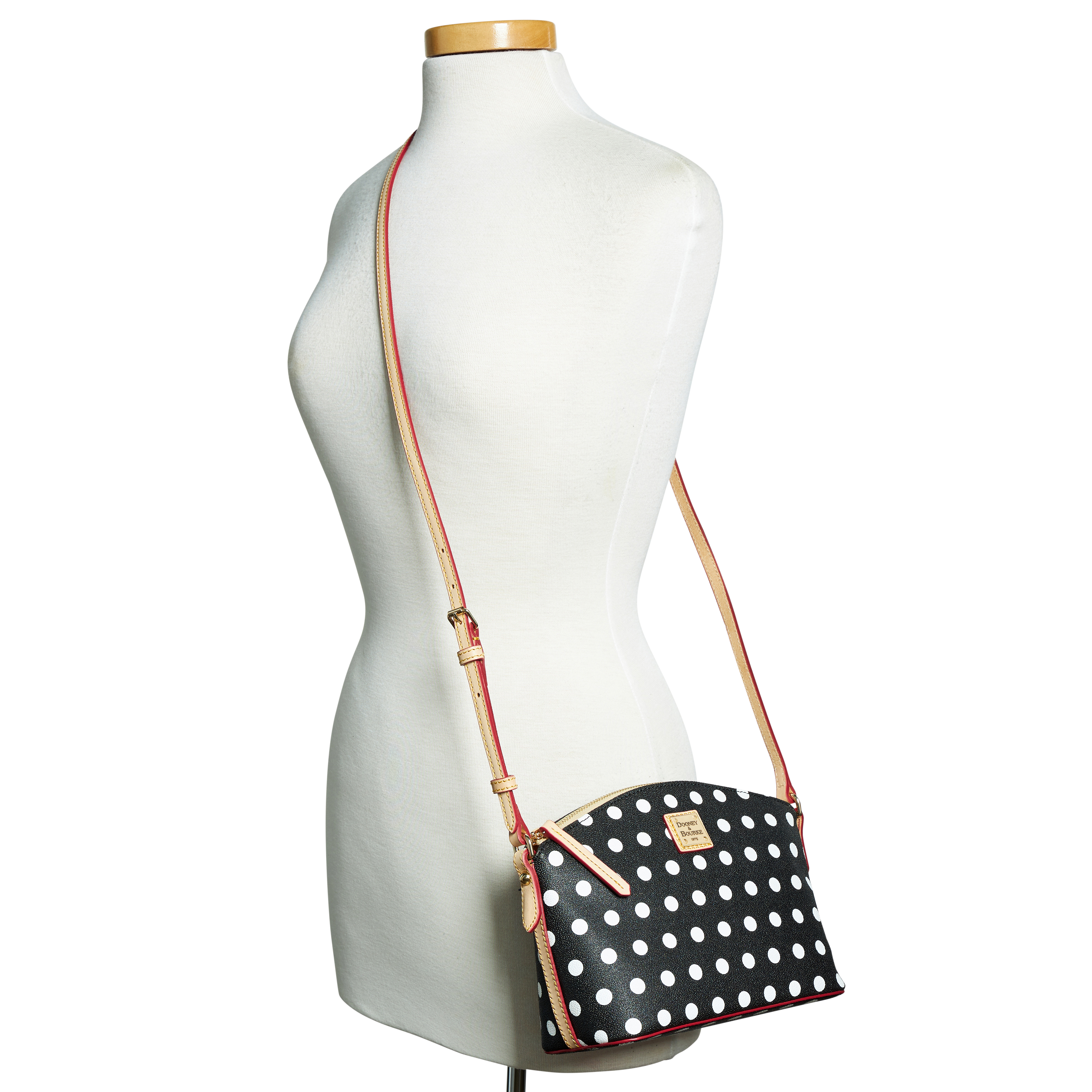 Dooney & Bourke Polka Dot Suki Crossbody - Picture 12 of 25