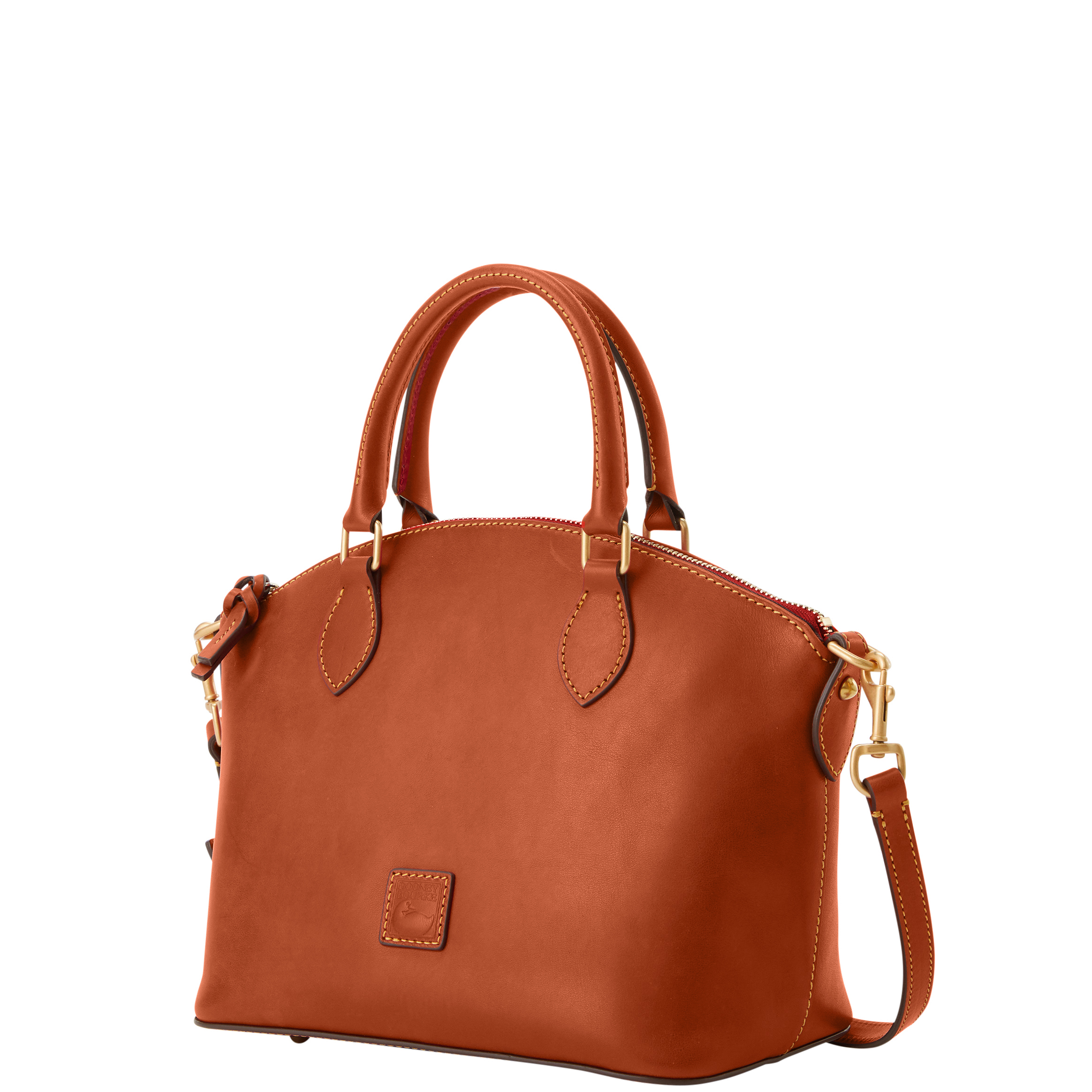 Dooney & Bourke Florentine Geena Satchel | Black Black | eBay