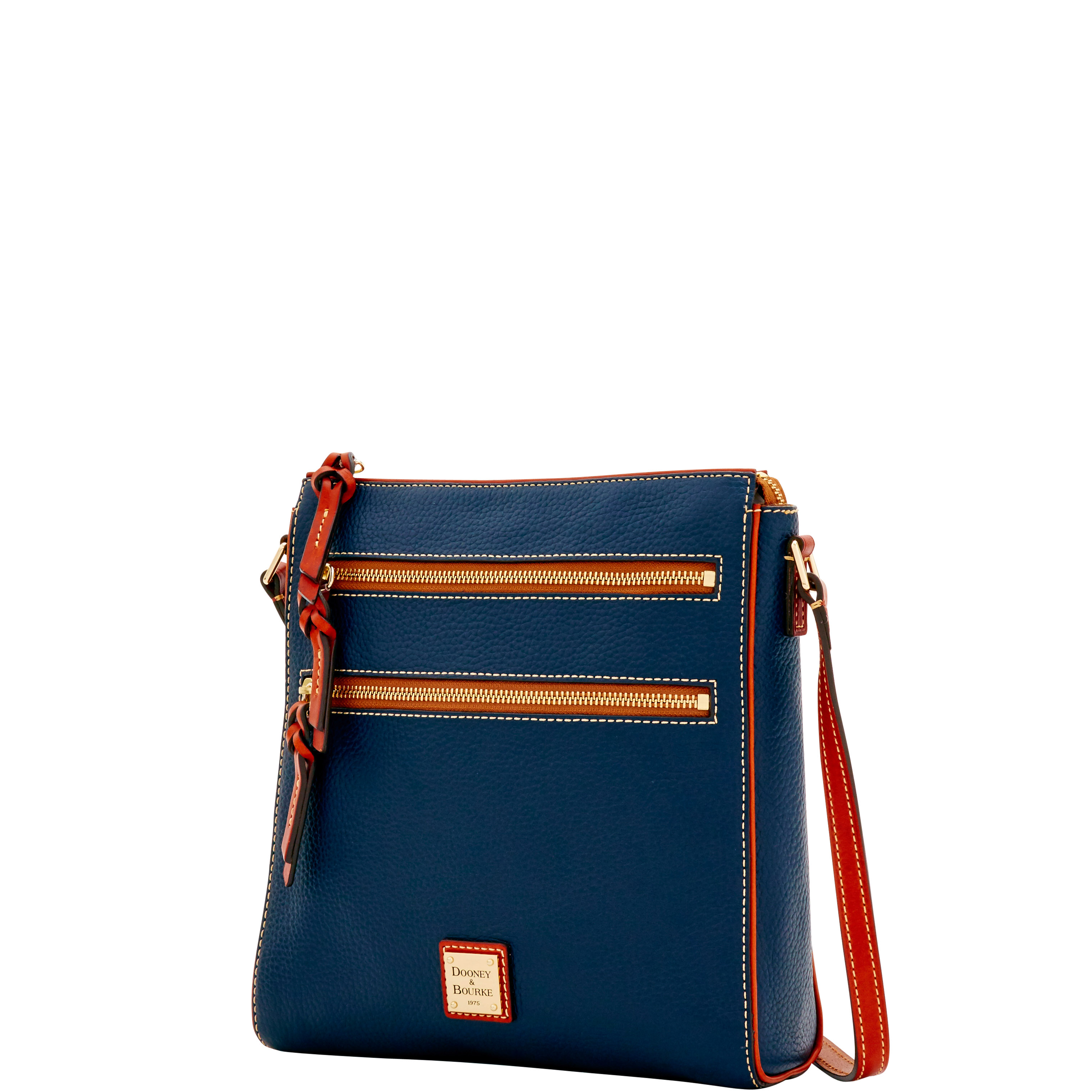 Dooney & Bourke Pebble Grain Large Peyton Triple Zip | Black Black