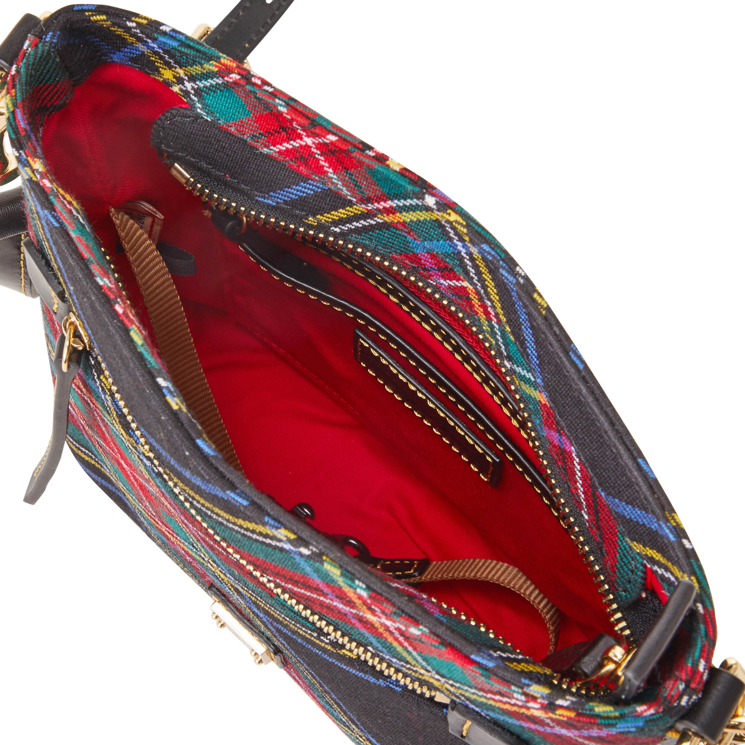 Dooney & Bourke Tartan Small Zip Crossbody | eBay