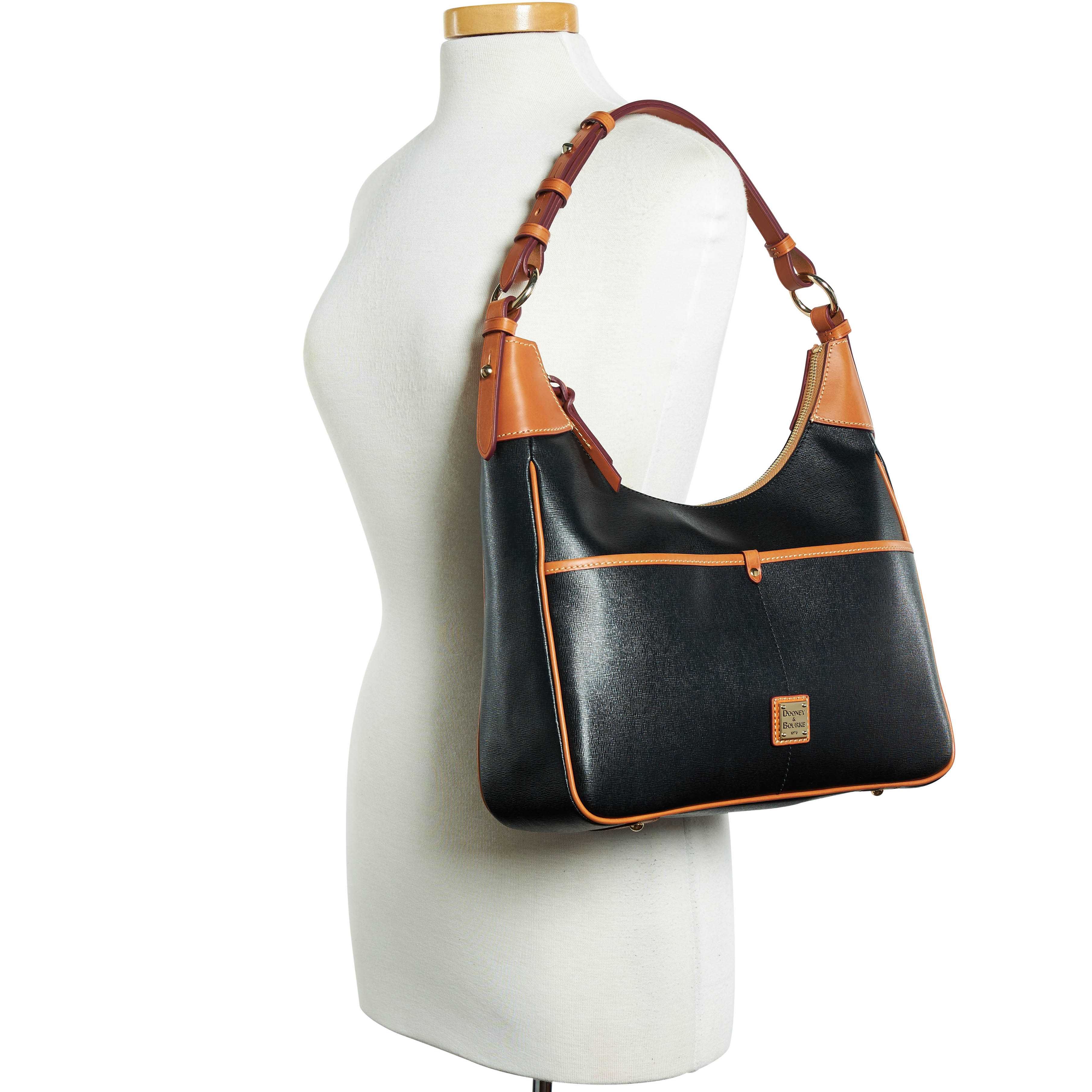 Dooney & Bourke Saffiano Rebecca Hobo - Imagen 10 de 26