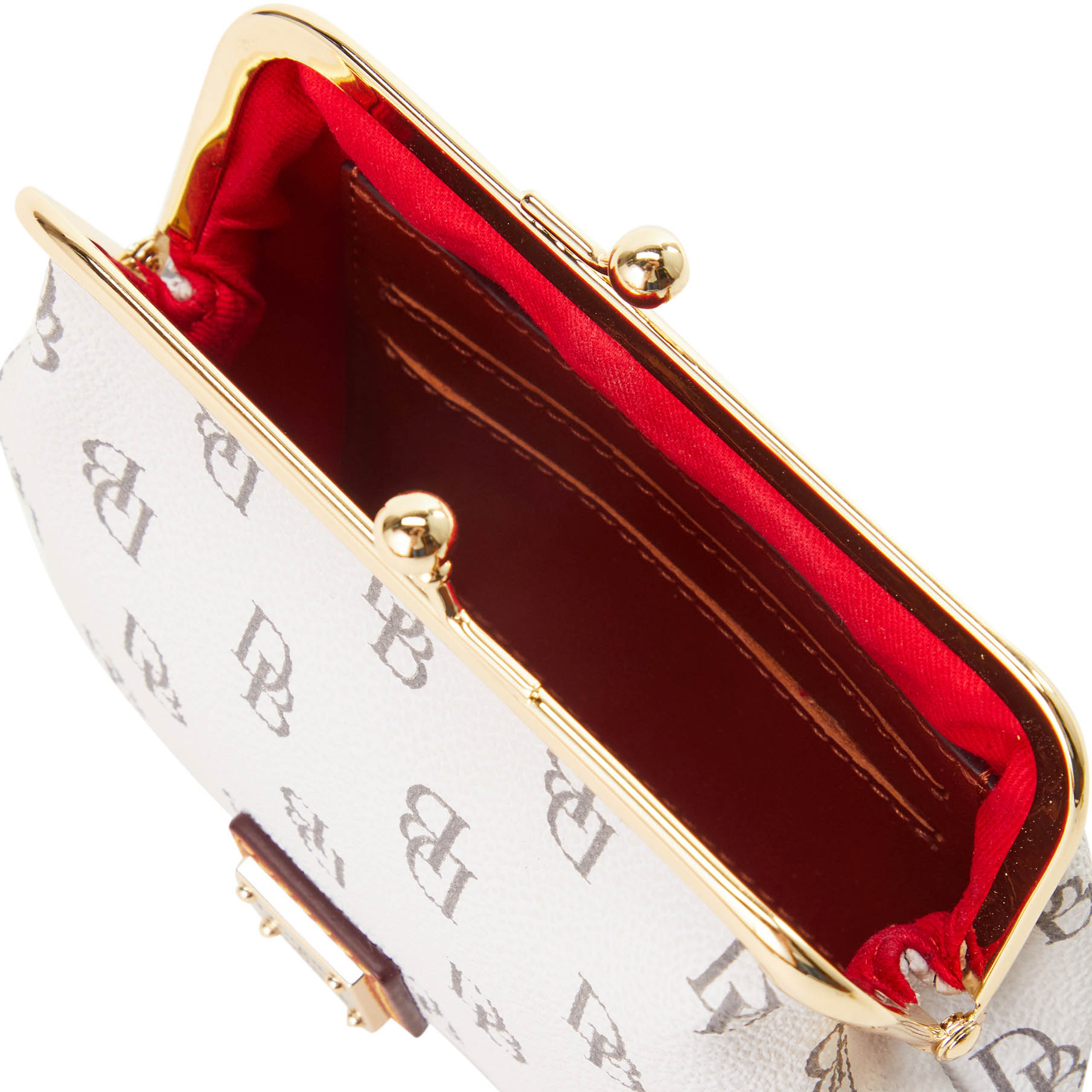 Dooney & Bourke Gretta Large Framed Purse | Bone - Picture 4 of 9