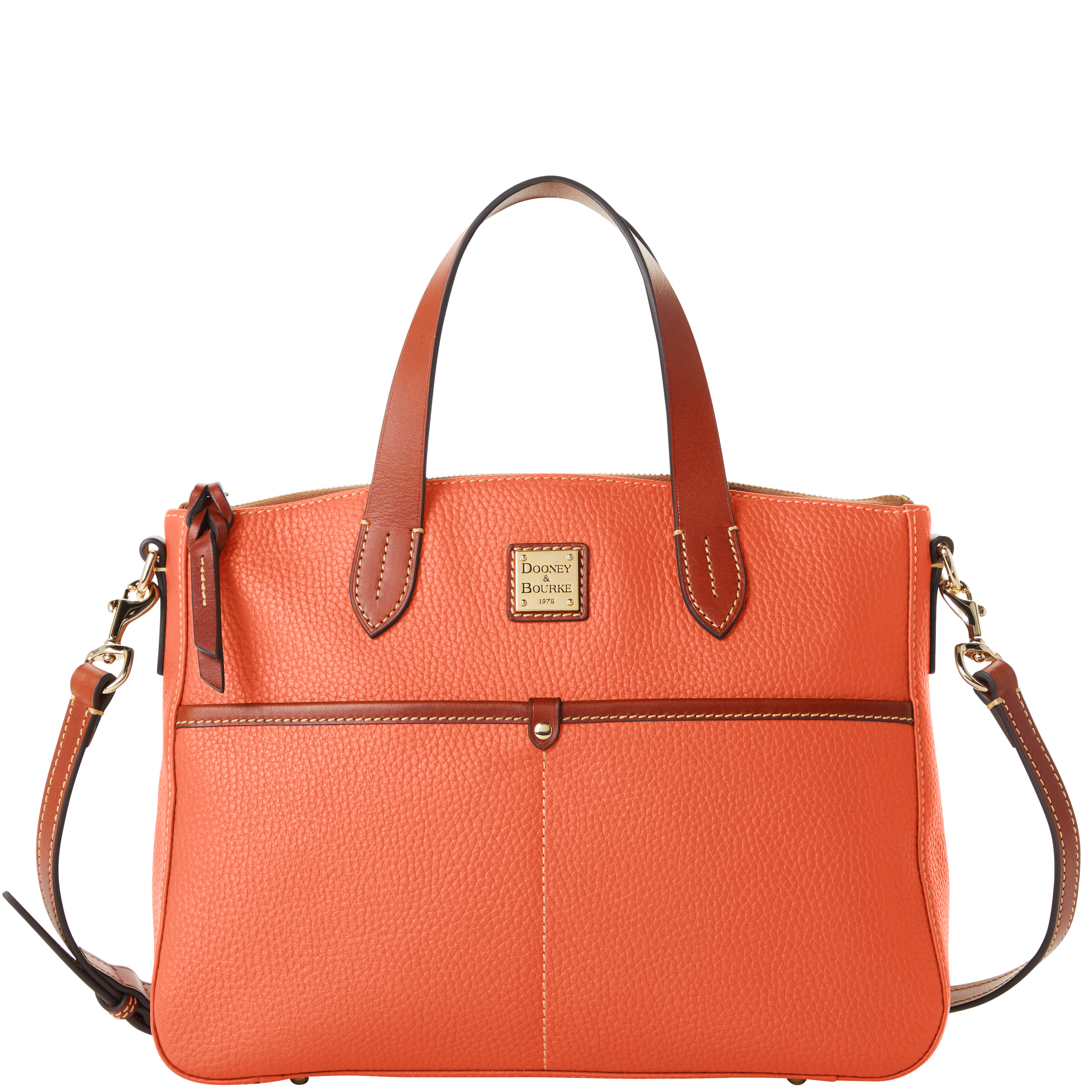Dooney & Bourke Pebble Grain Small Daniela | Coral - Picture 2 of 25