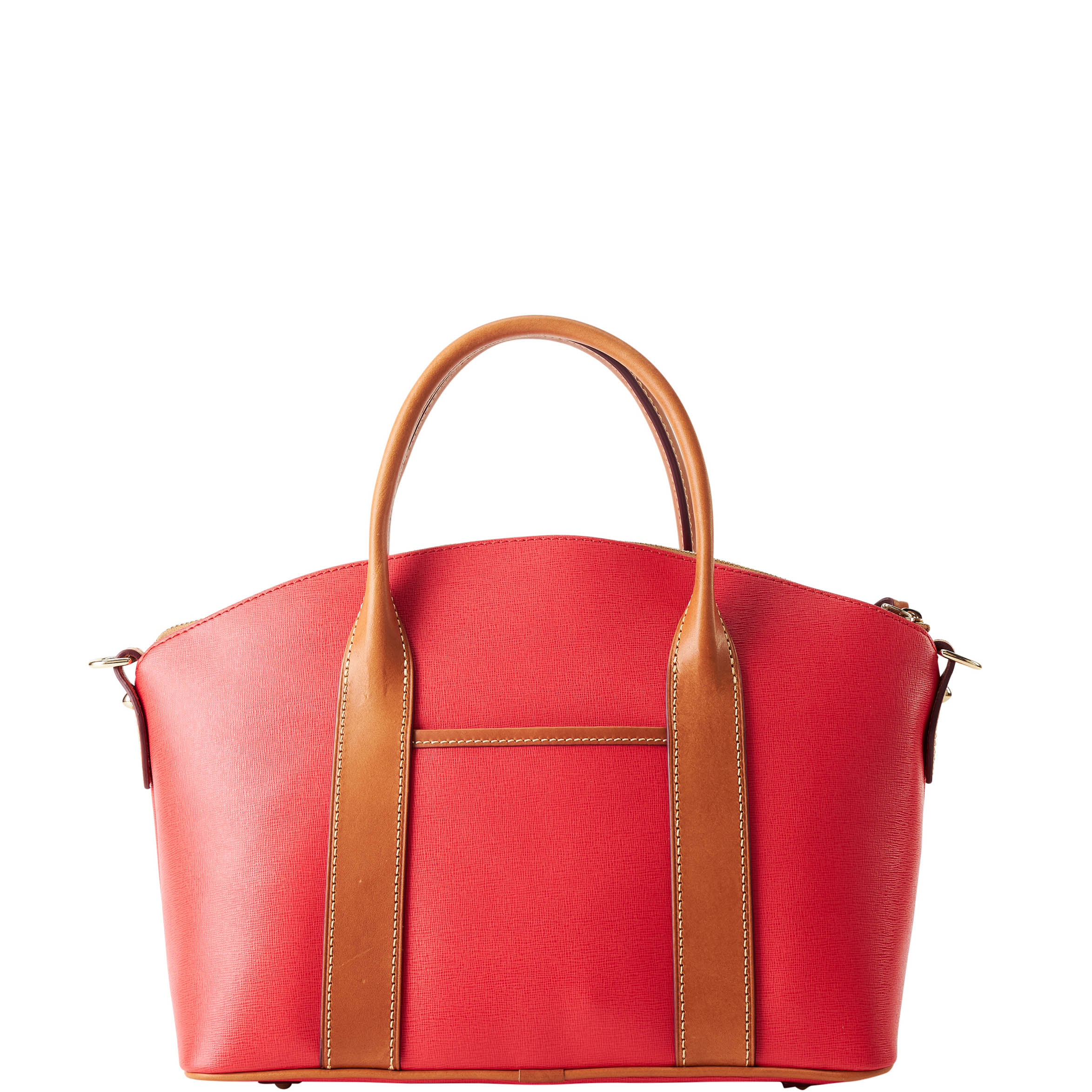 Dooney & Bourke Saffiano Madeline Satchel - Picture 30 of 32
