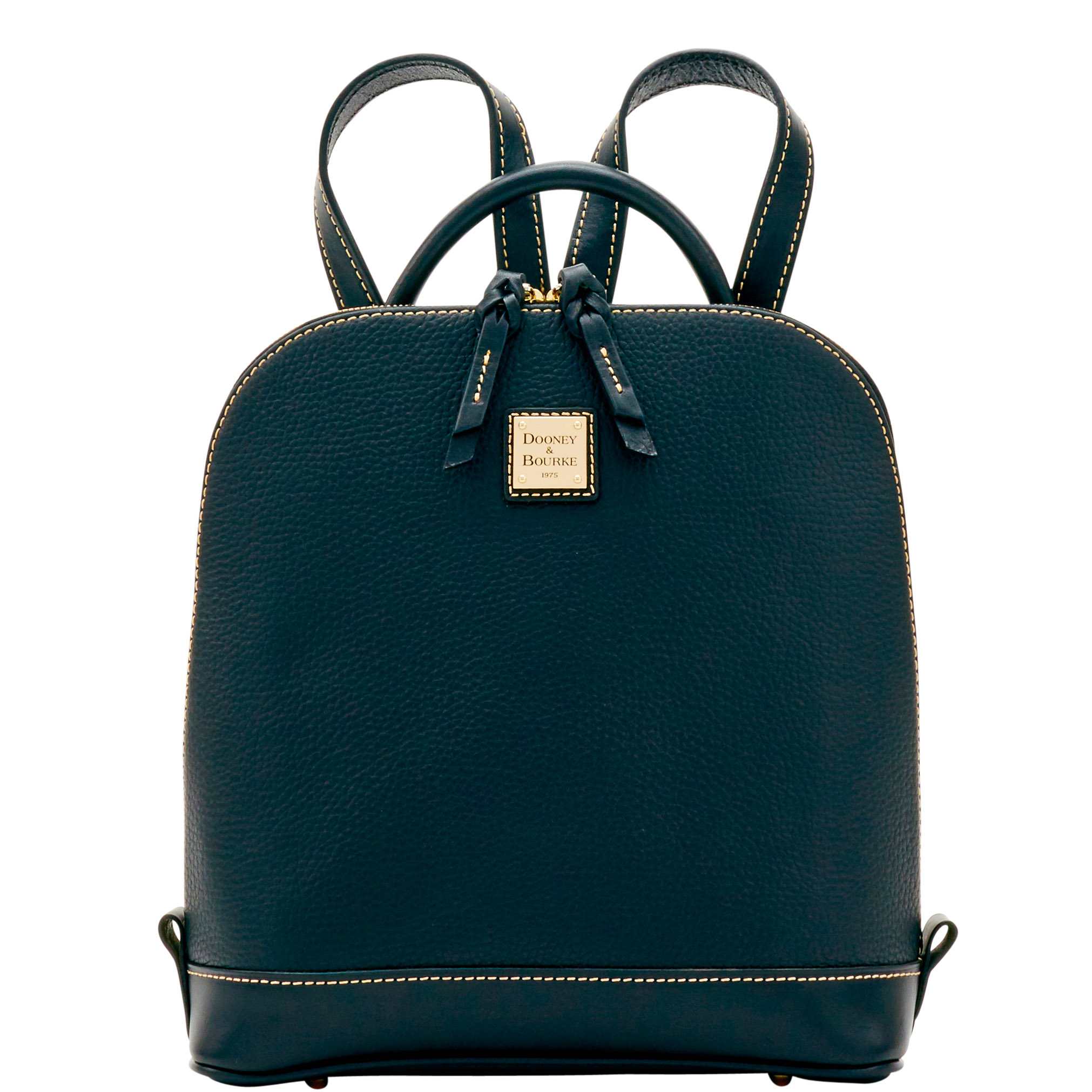 Dooney & Bourke Pebble Grain Zip Pod Backpack | Black Black | eBay