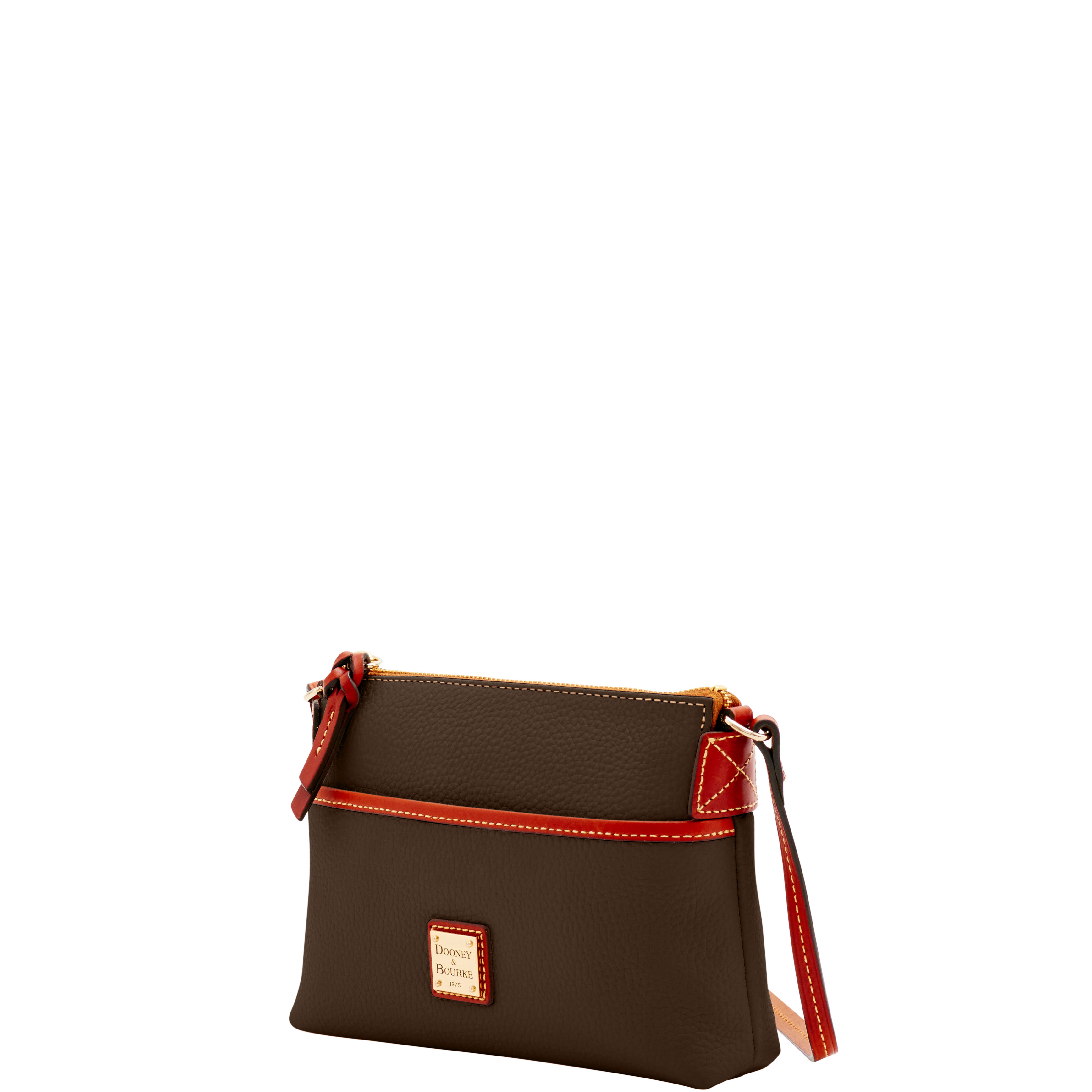 Dooney & Bourke Pebble Grain Ginger Crossbody | Brown Tmoro | eBay