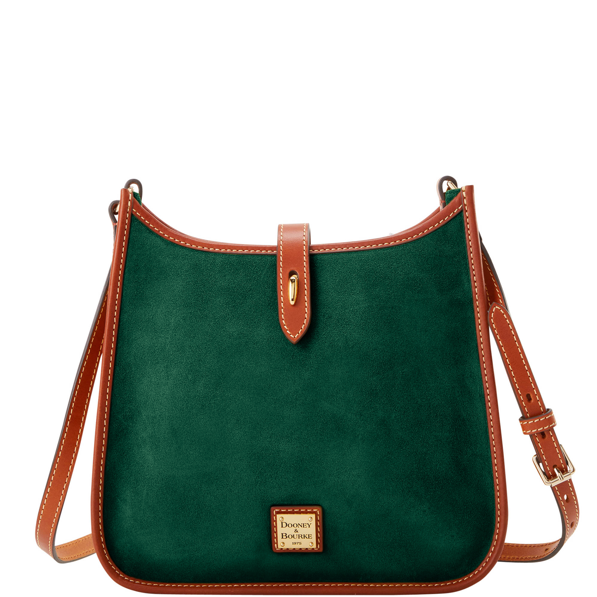 Dooney & Bourke Suede Messenger Crossbody | Black | eBay