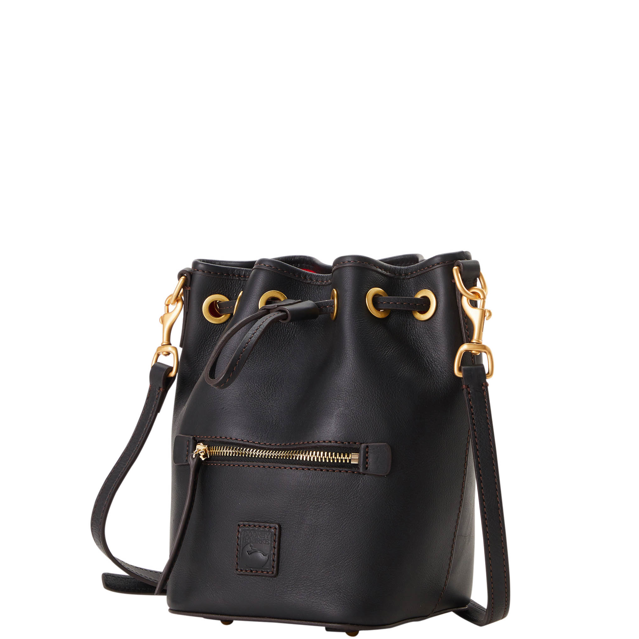 Dooney & Bourke Florentine Small Drawstring Crossbody | Black