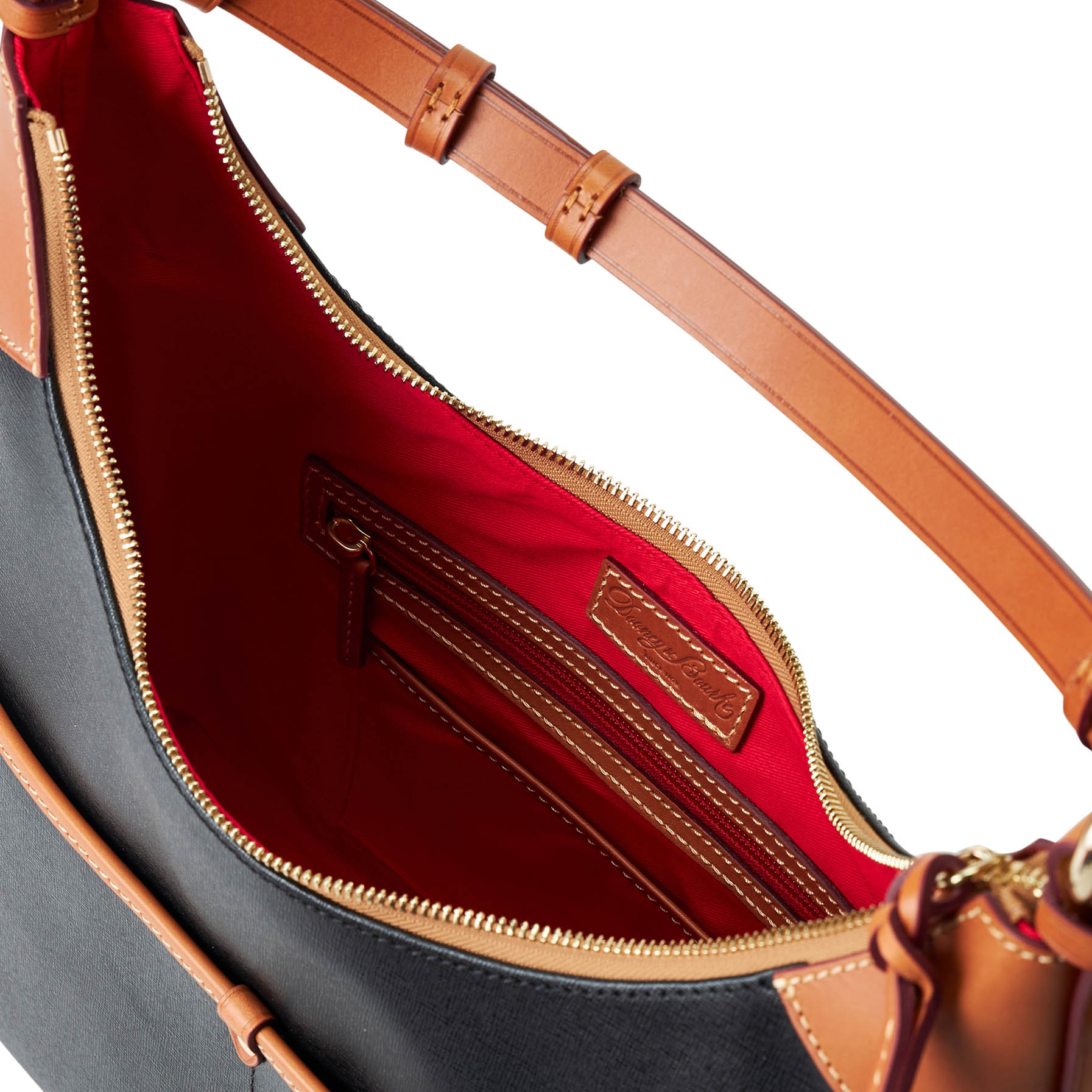 Dooney & Bourke Saffiano Rebecca Hobo - Imagen 9 de 26
