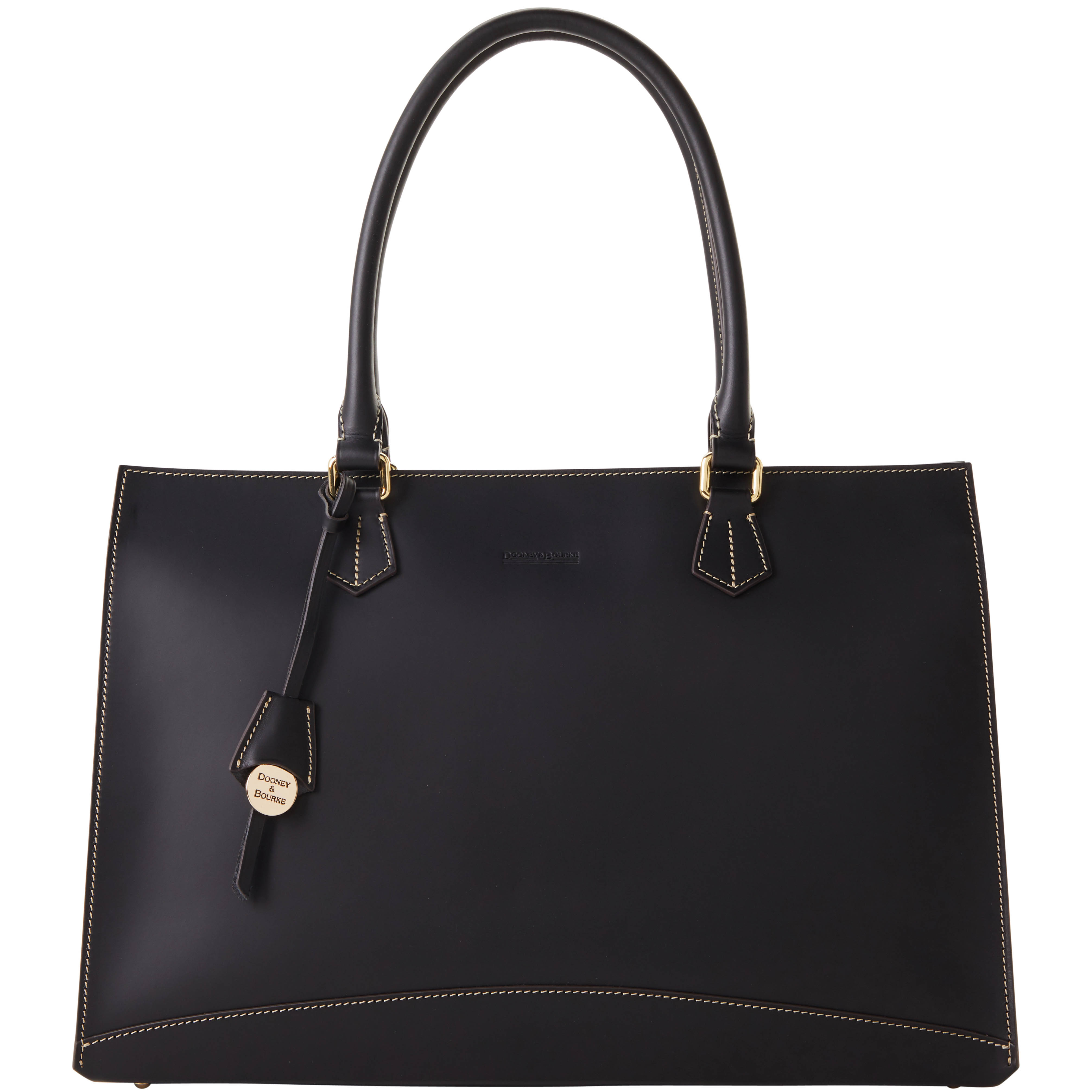 Dooney & Bourke Alto Secretarial Brief in Black, Leather