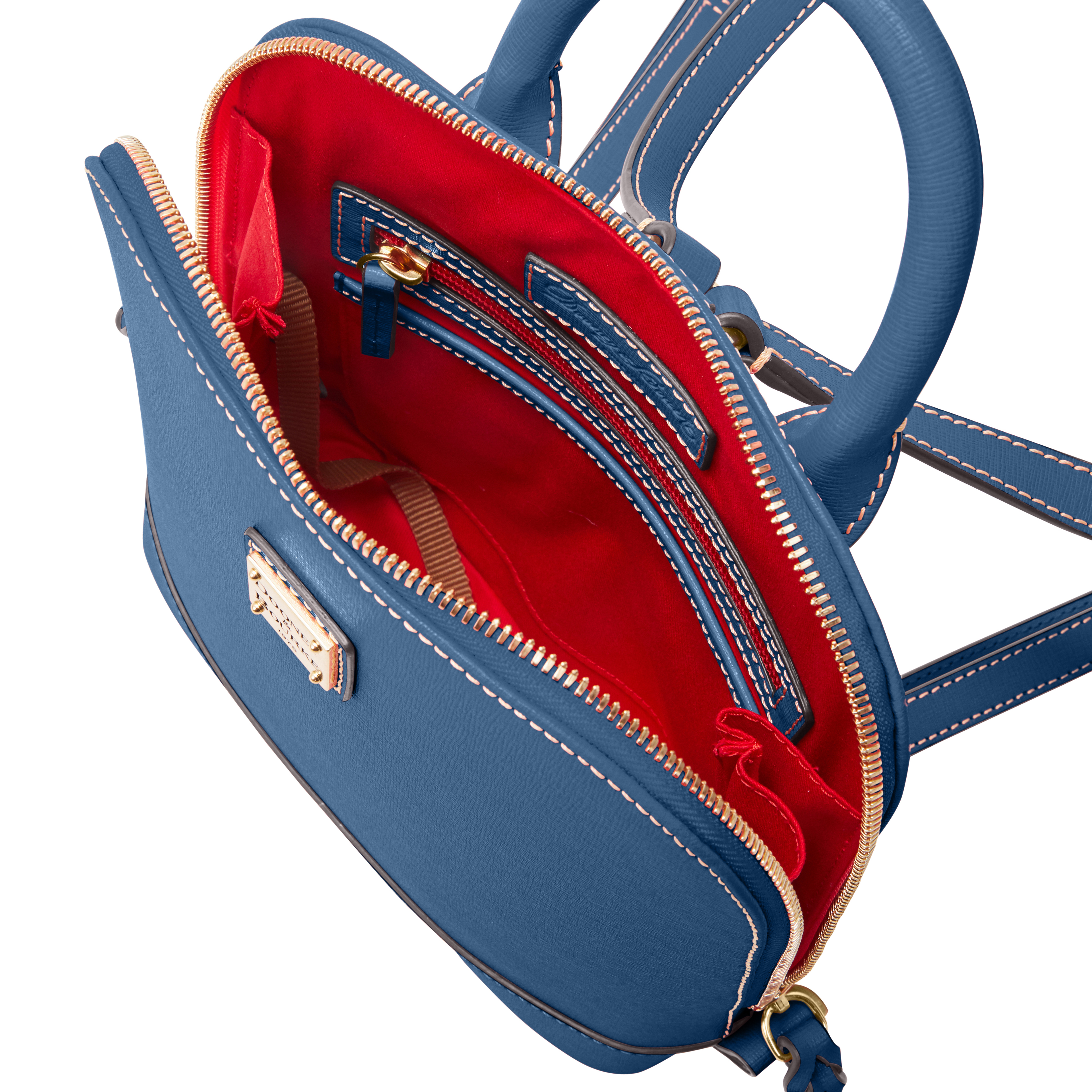 Dooney & Bourke Saffiano Small Zip Pod Backpack | eBay