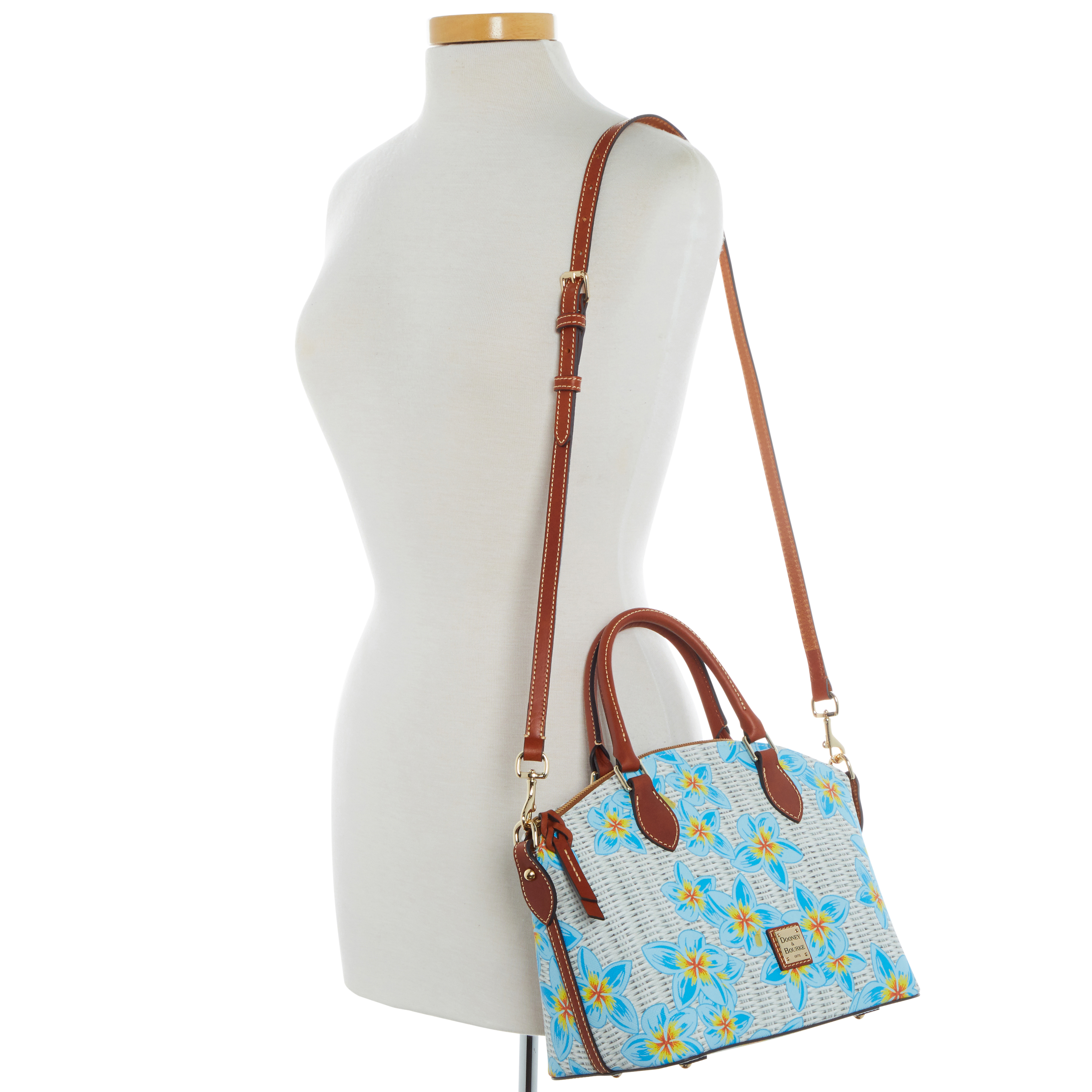 Dooney & Bourke Plumeria Geena Satchel - Picture 5 of 16