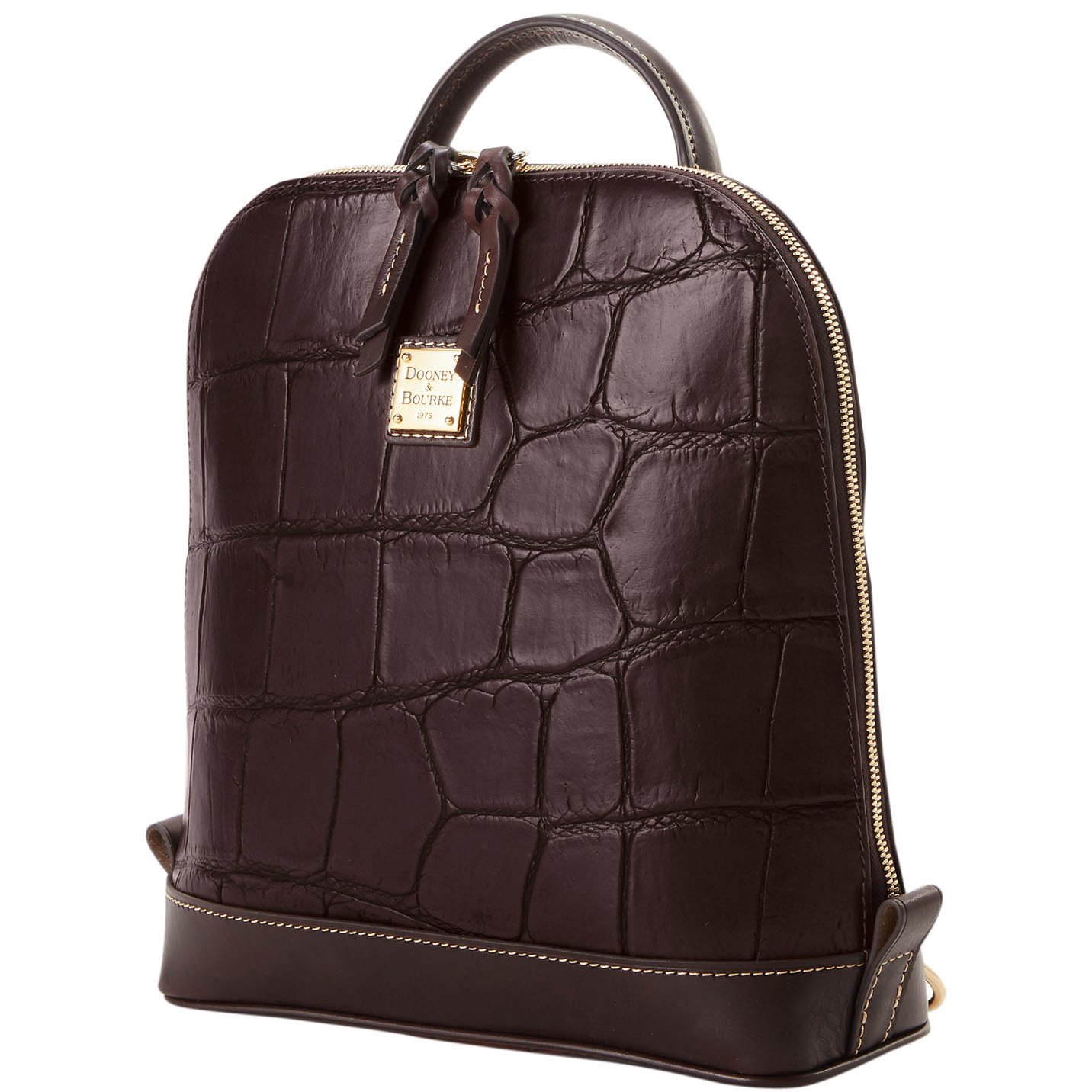 Dooney & Bourke Denison Zip Pod Backpack | Espresso | eBay