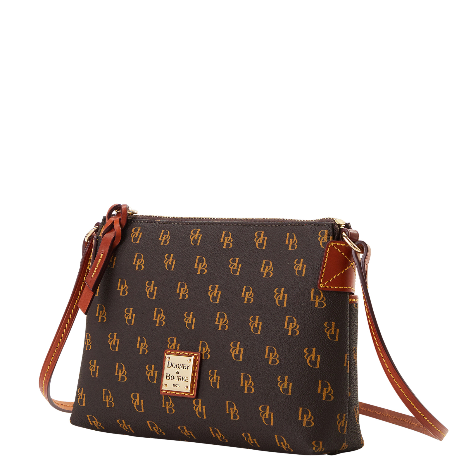 Dooney & Bourke | Bags | Dooney Bourke Gretta Pouchette Crossbody In Brown Tmoro Bgret0299bmtn Nwt 64de2cdb93a13d52b4d96059
