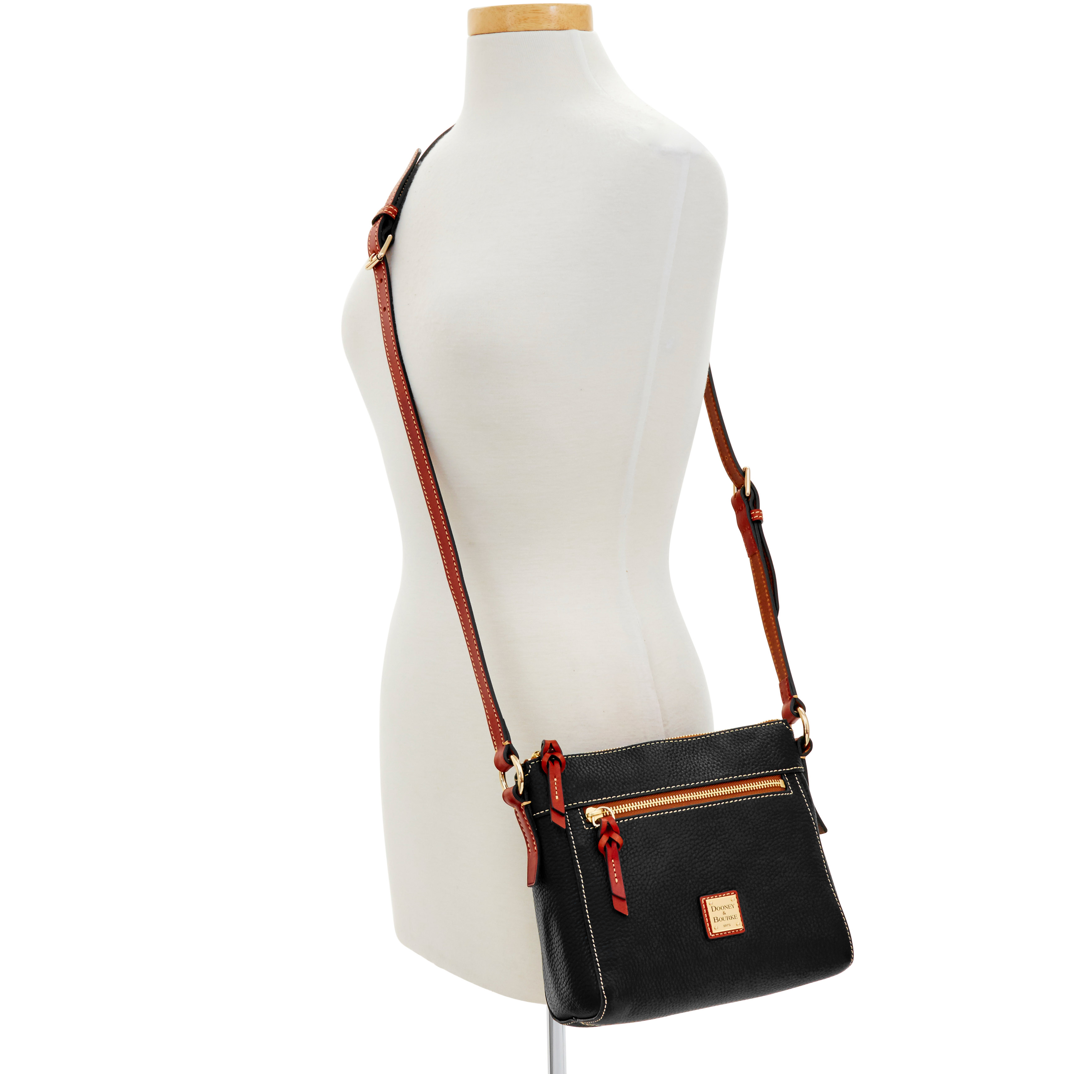 Dooney & Bourke Pebble Grain Allison Crossbody | Black - Picture 5 of 9