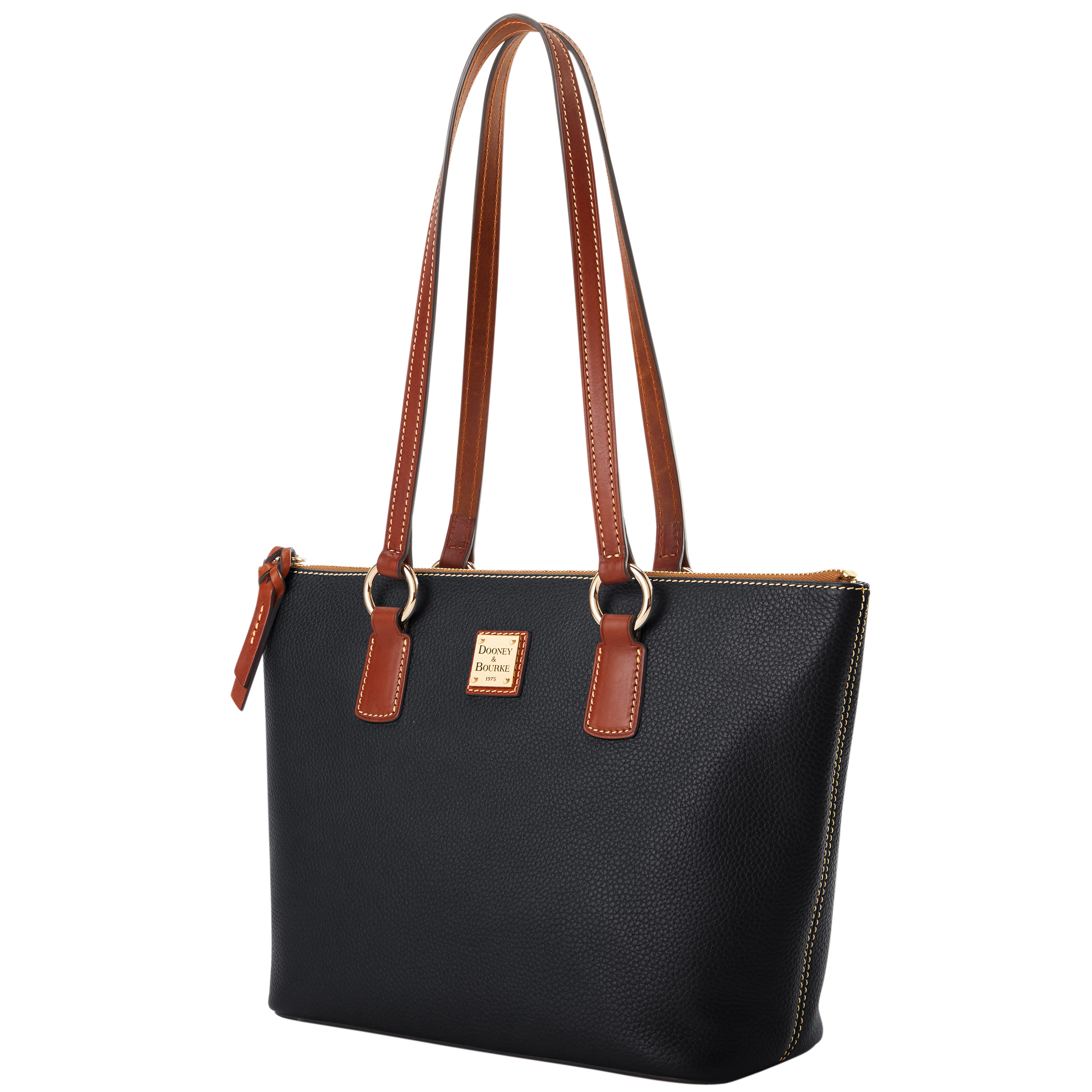 Dooney & Bourke Pebble Grain Small Wren Zip Tote | Black Black | eBay