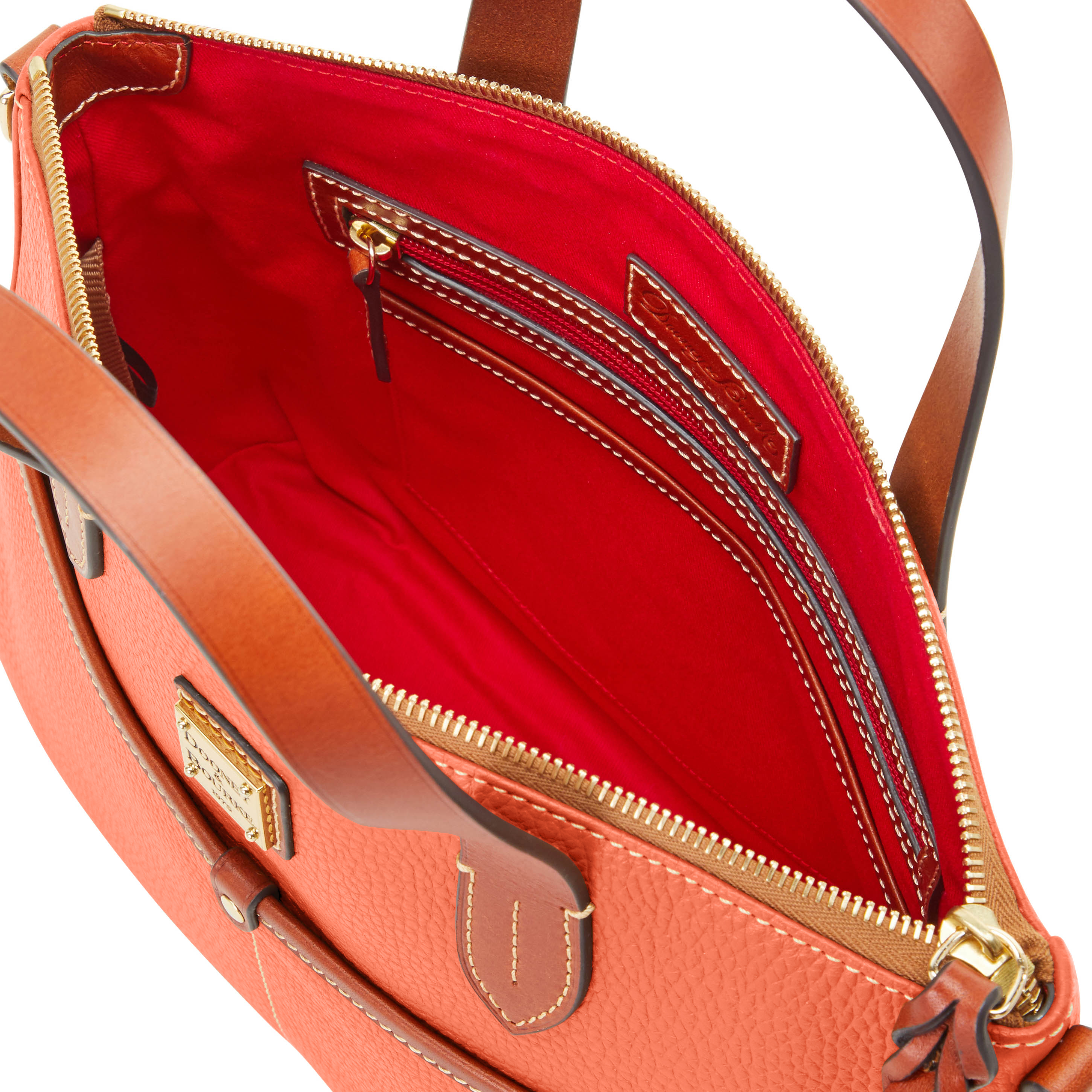 Dooney & Bourke Pebble Grain Small Daniela | Coral - Picture 4 of 25
