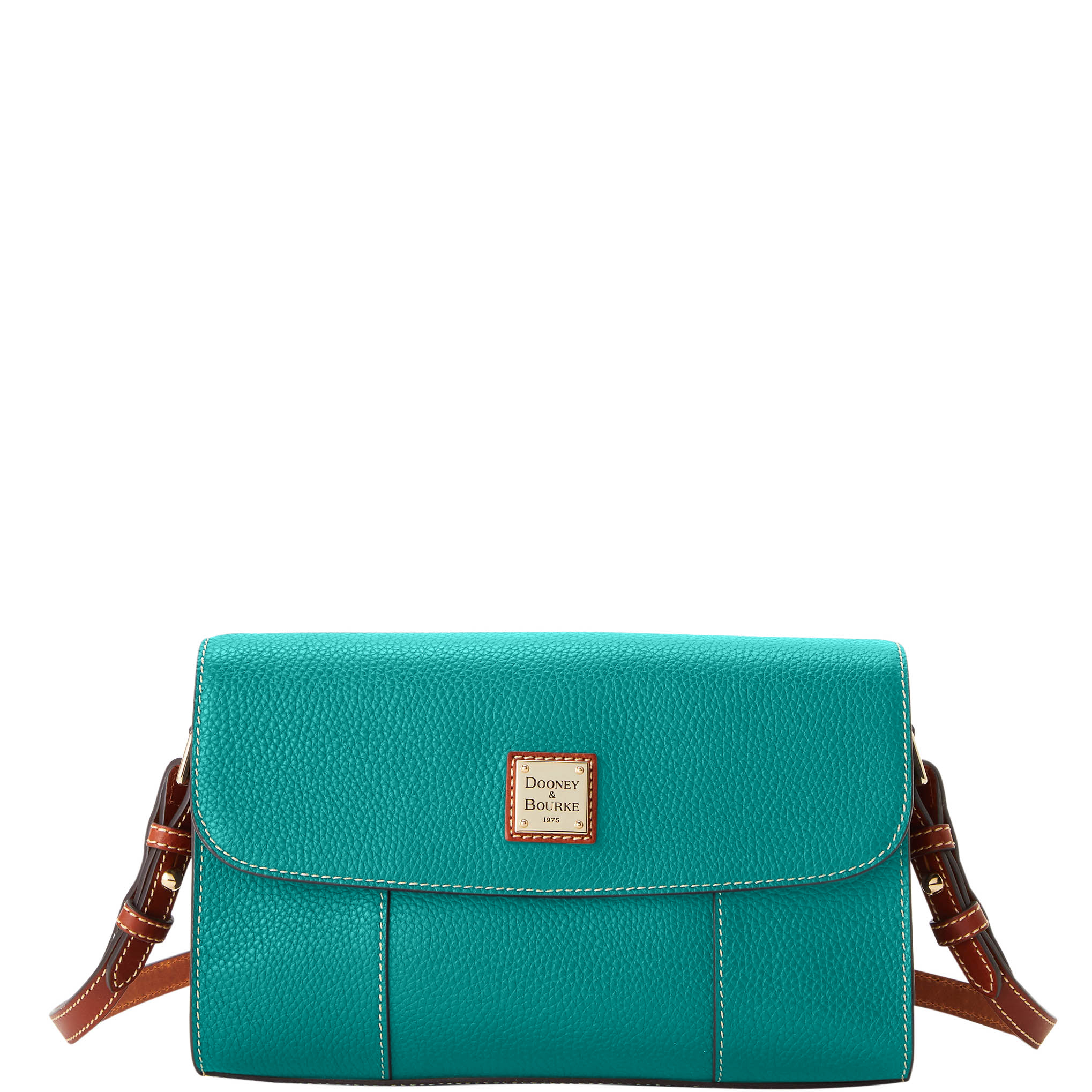 Bourke Women's Pebble Grain Crossbody Bag Pouchette in Bone