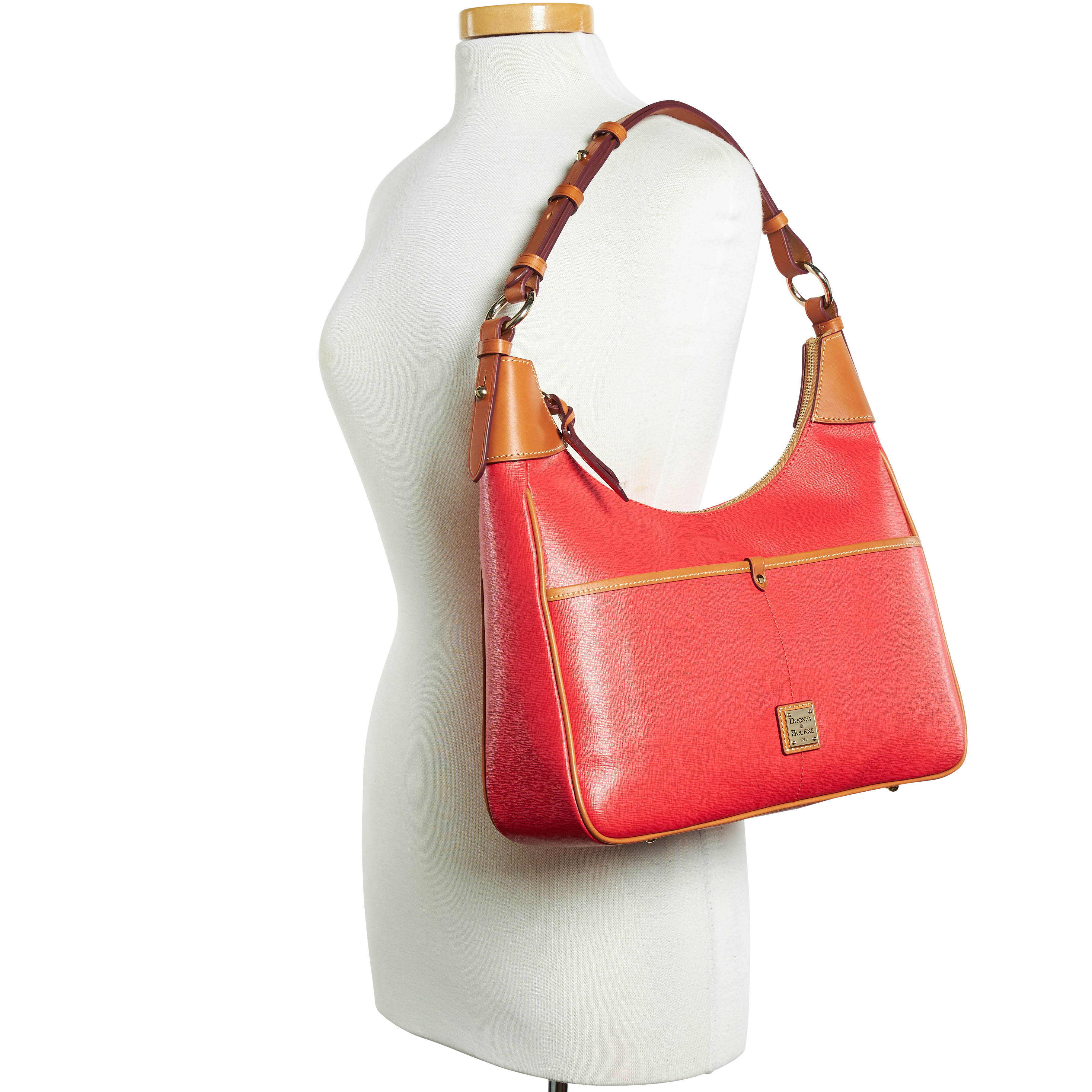 Dooney & Bourke Saffiano Rebecca Hobo - Imagen 25 de 26