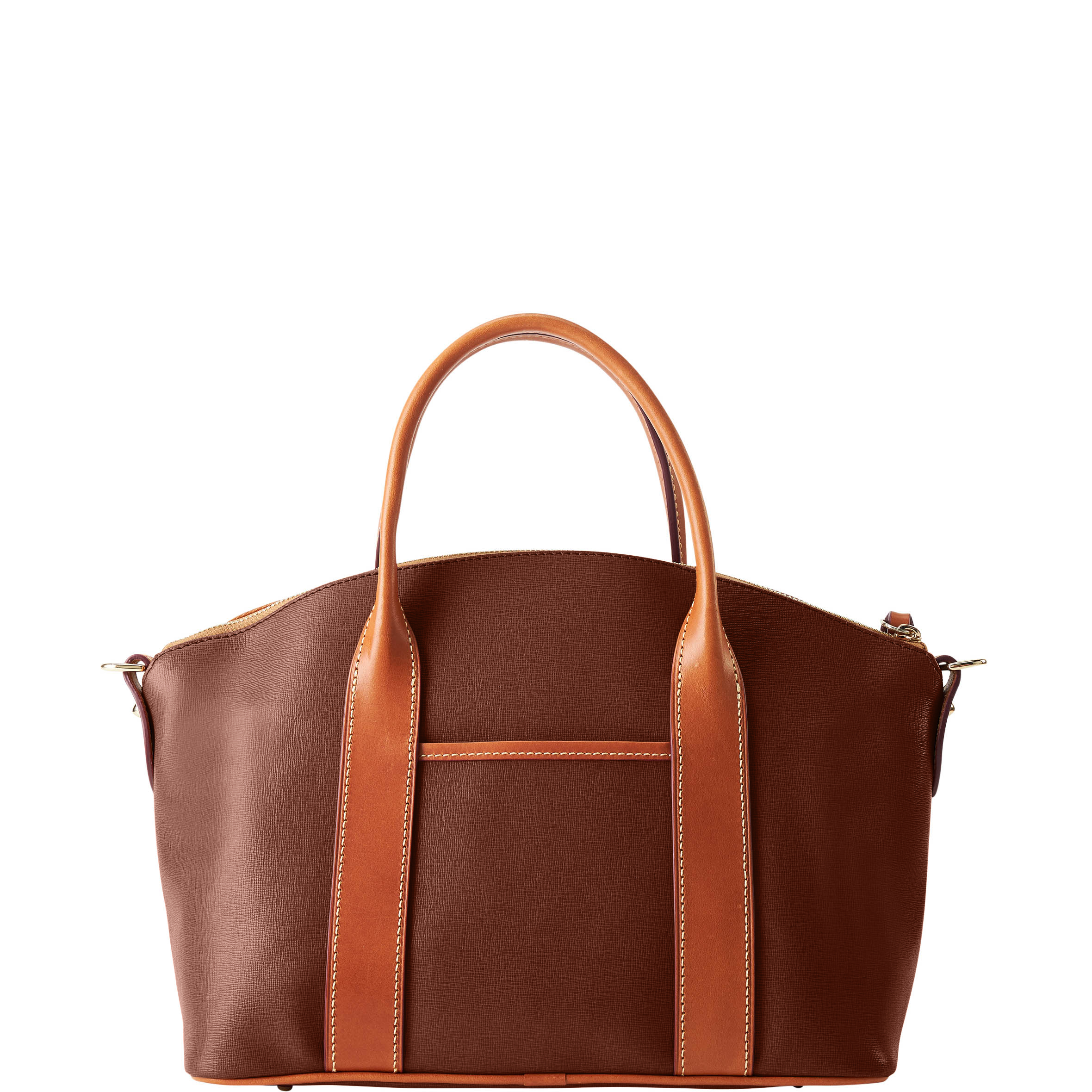 Dooney & Bourke Saffiano Madeline Satchel - Picture 5 of 32