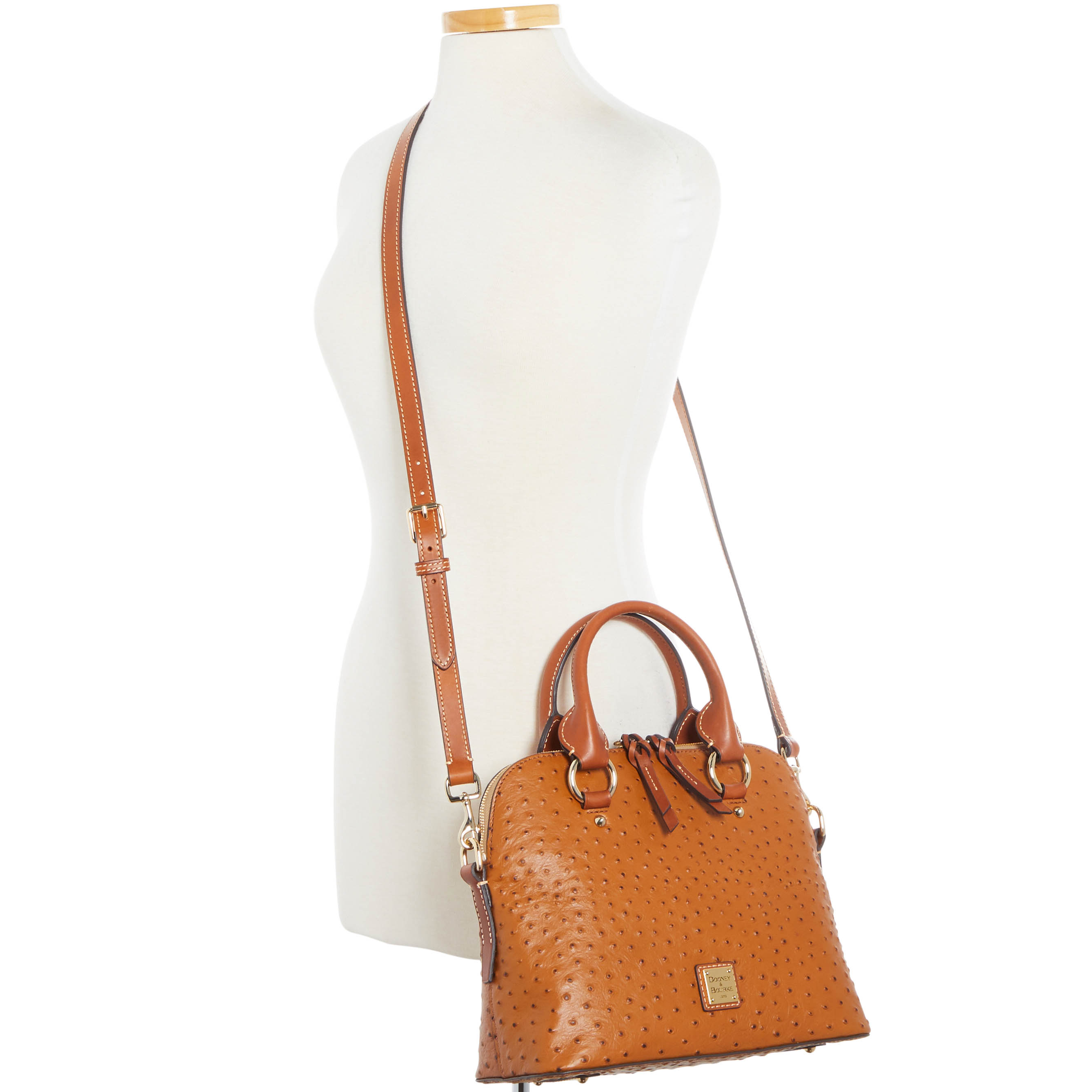 Dooney & Bourke Ostrich Cameron Umhängetasche - Bild 15 von 21